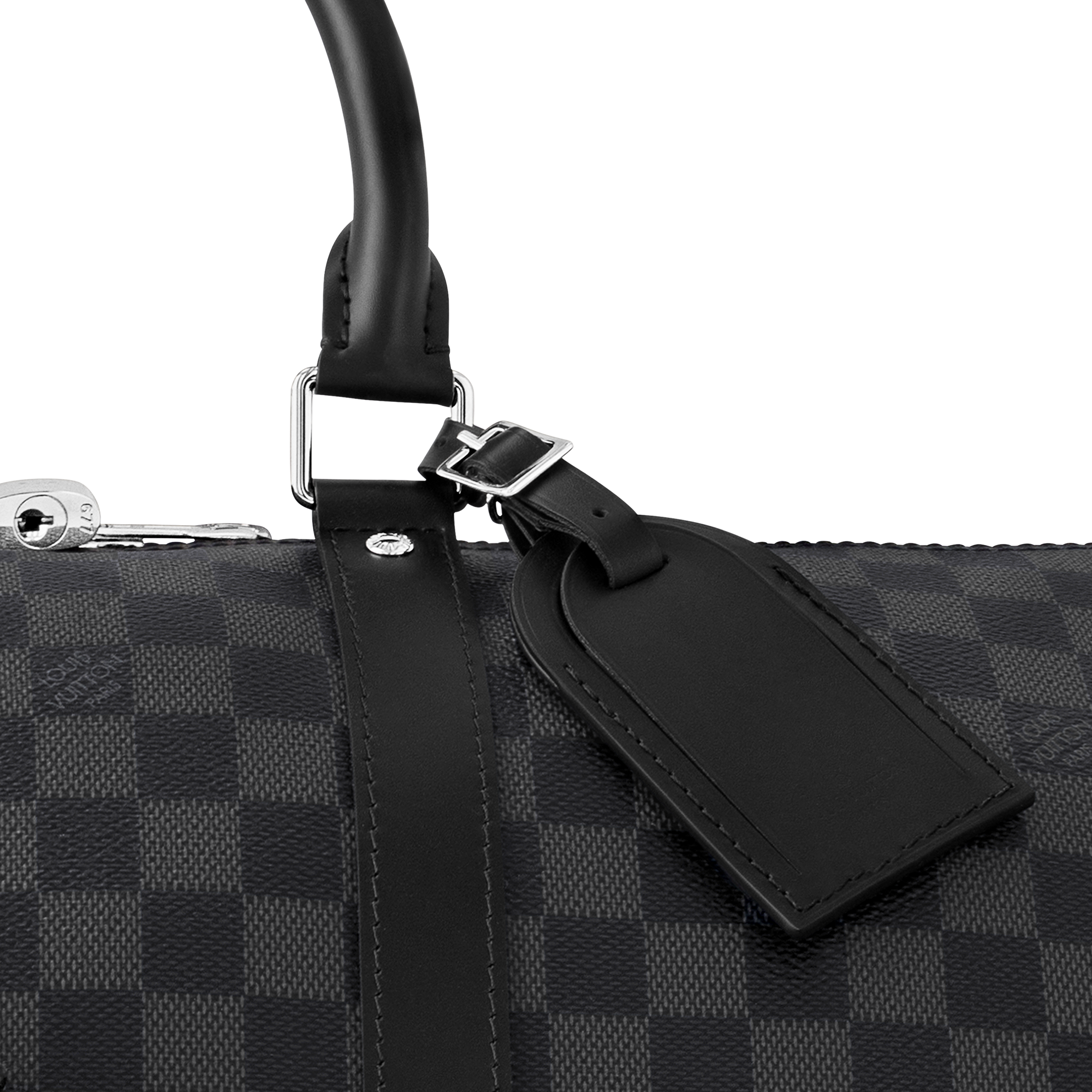 Keepall Bandoulière 45 Damier Graphite Canvas in Men