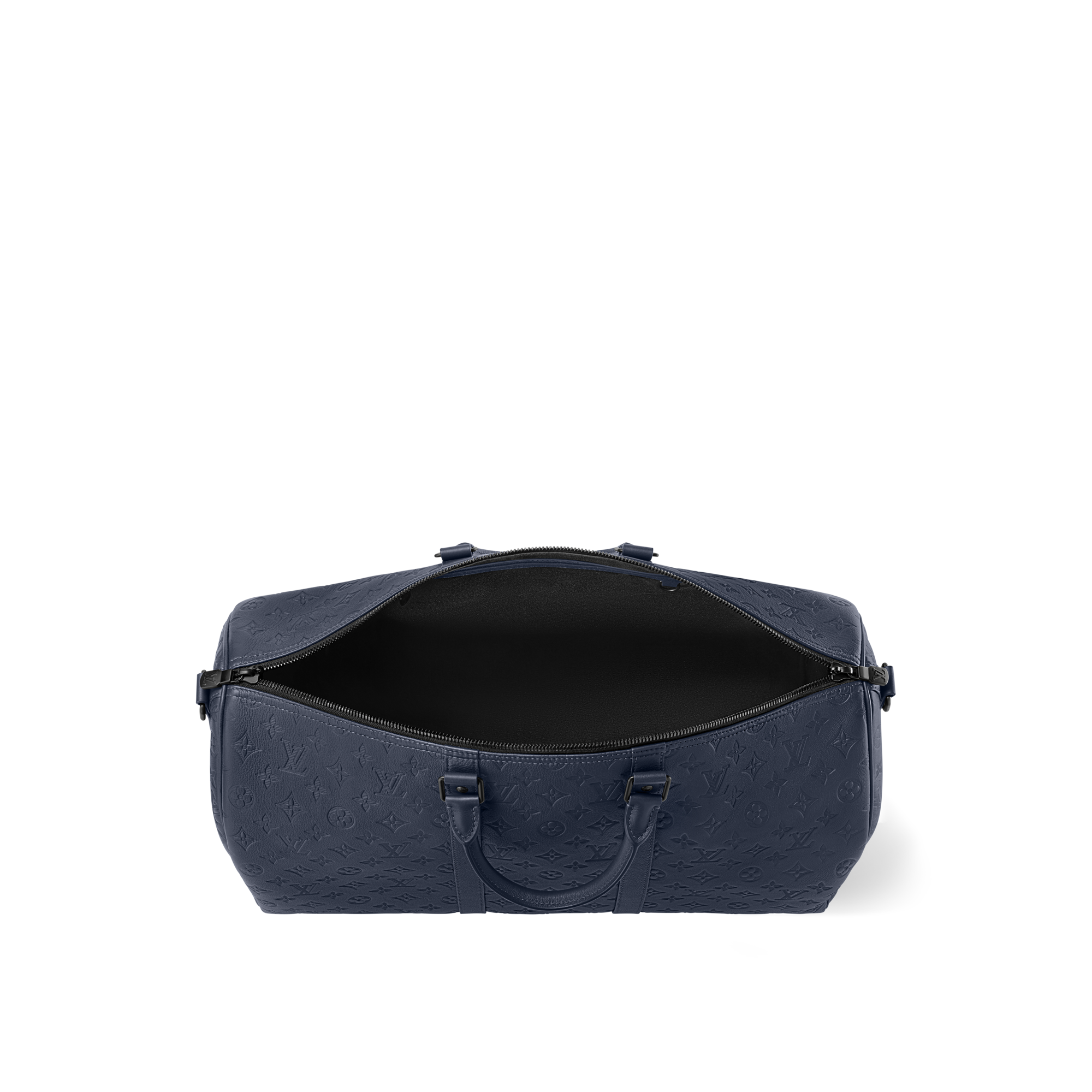 Keepall Bandoulière 50 Monogram Shadow in 時尚手袋及小型皮具