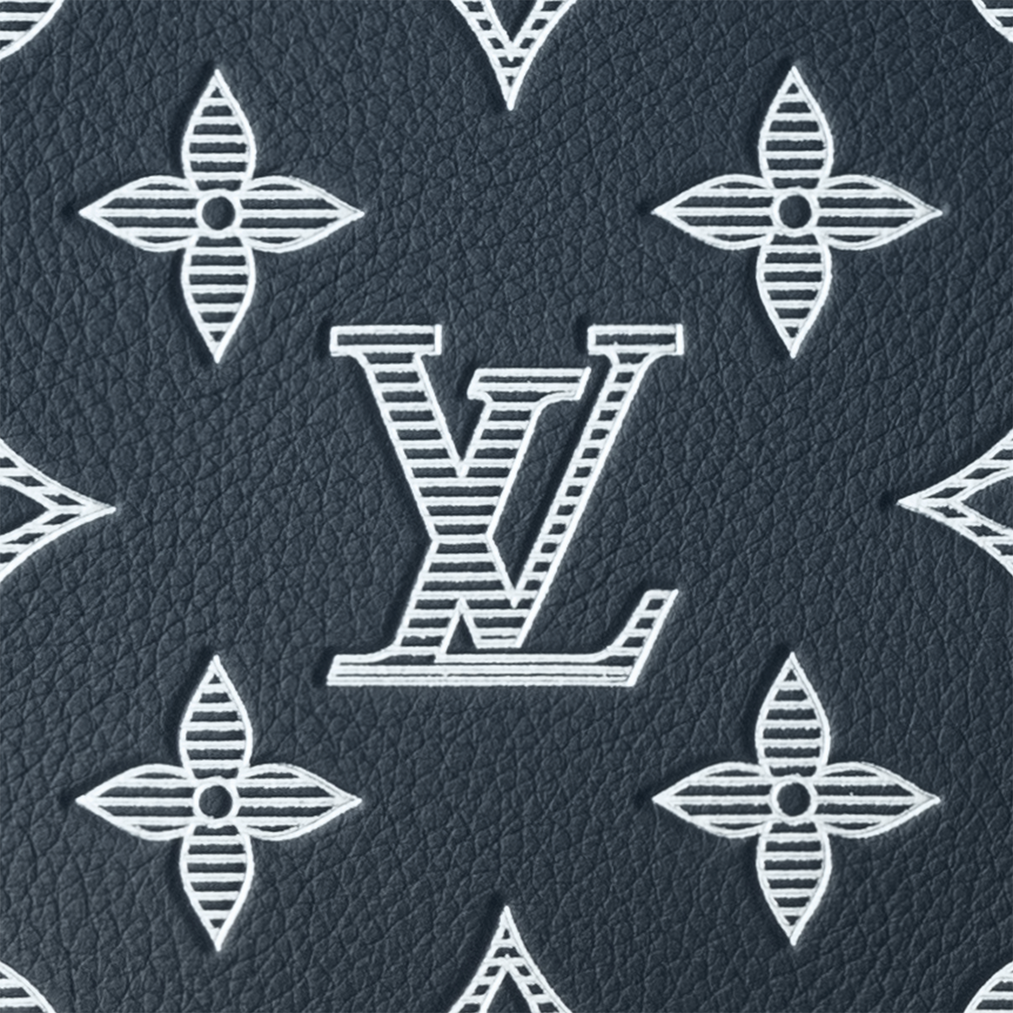 Keepall Bandoulière 50 Monogram Shadow 皮革 in 男士