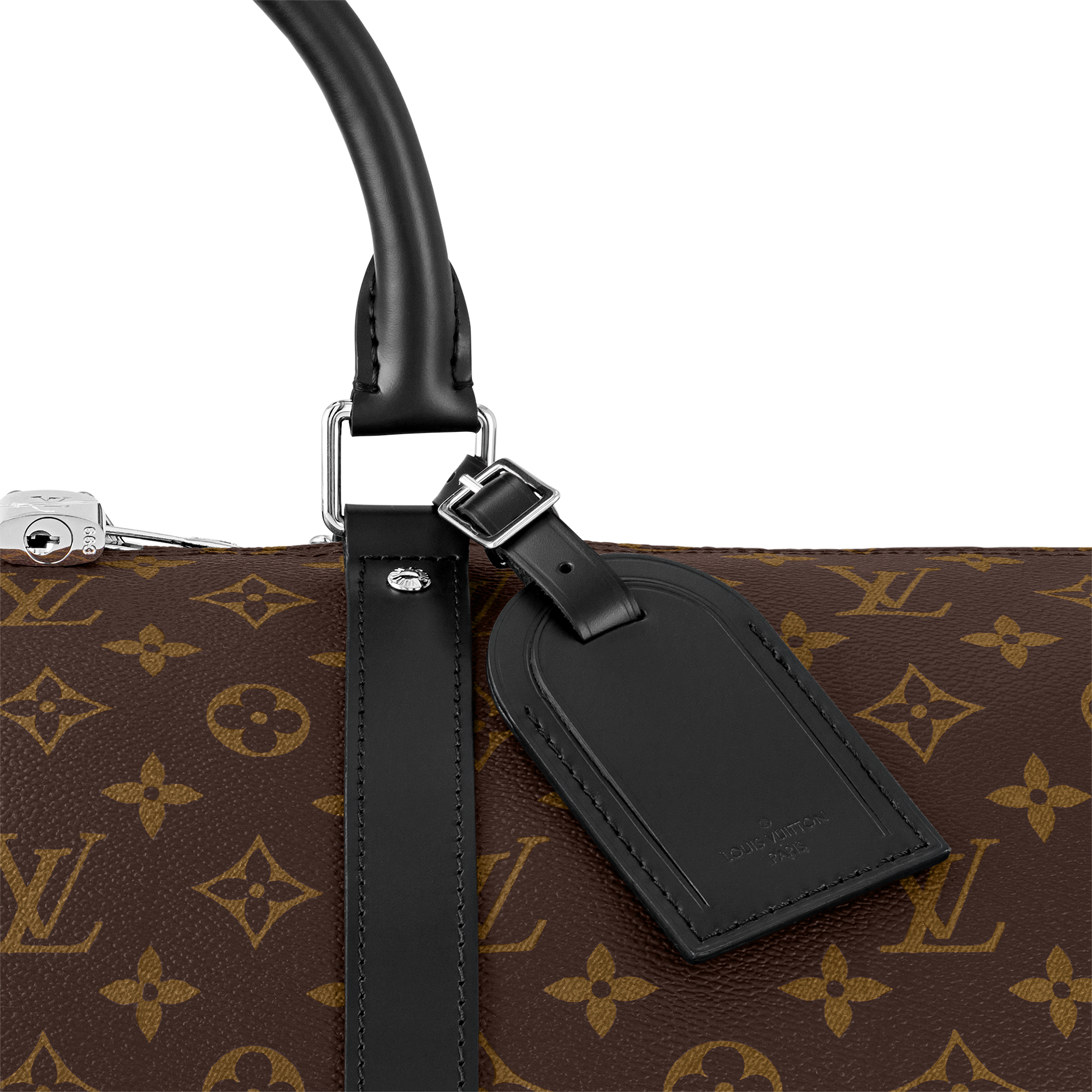 Keepall Bandoulière 55 Monogram Macassar Canvas in Bags and Small Leather Goods