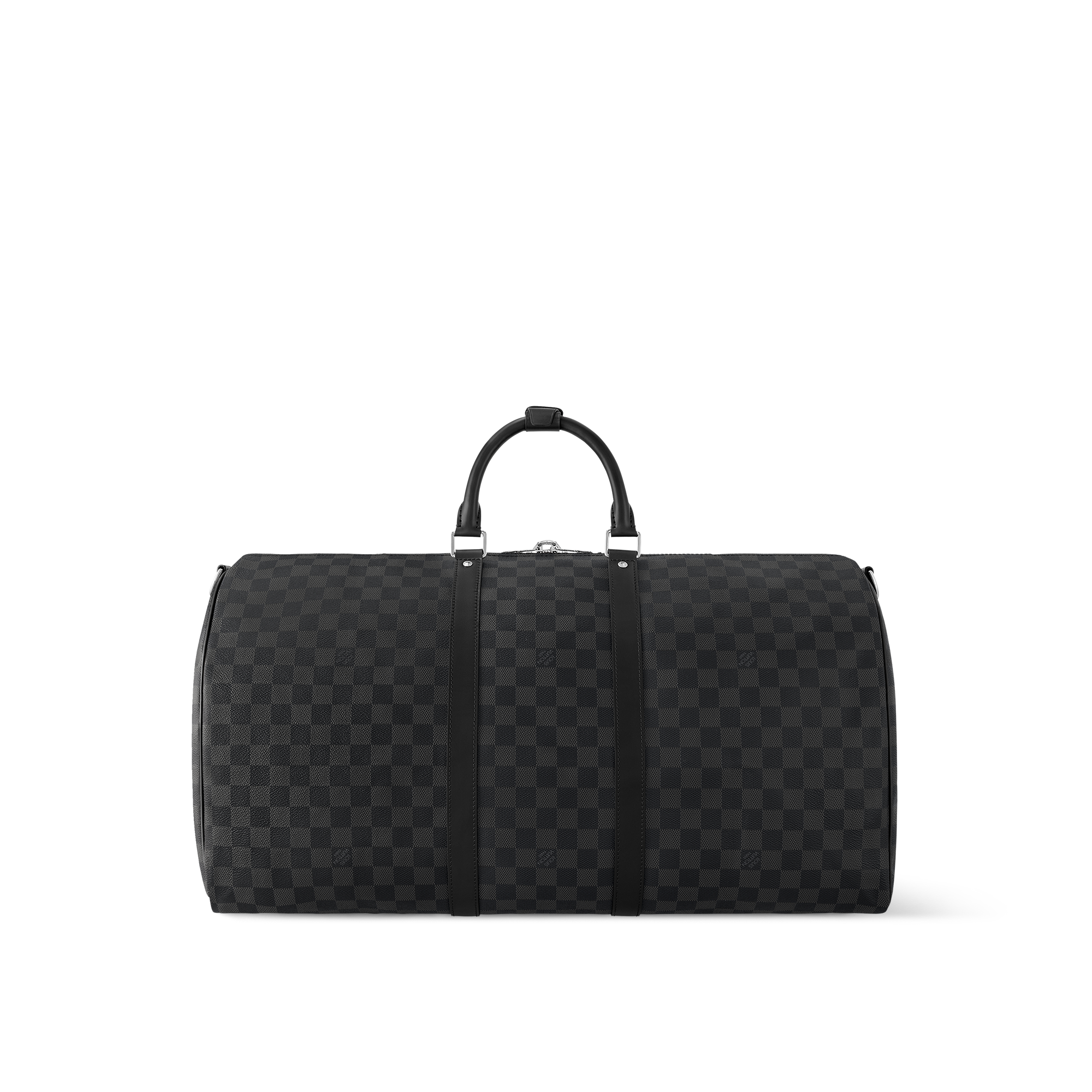 Keepall Bandoulière 55 Damier Graphite 帆布 in 男士