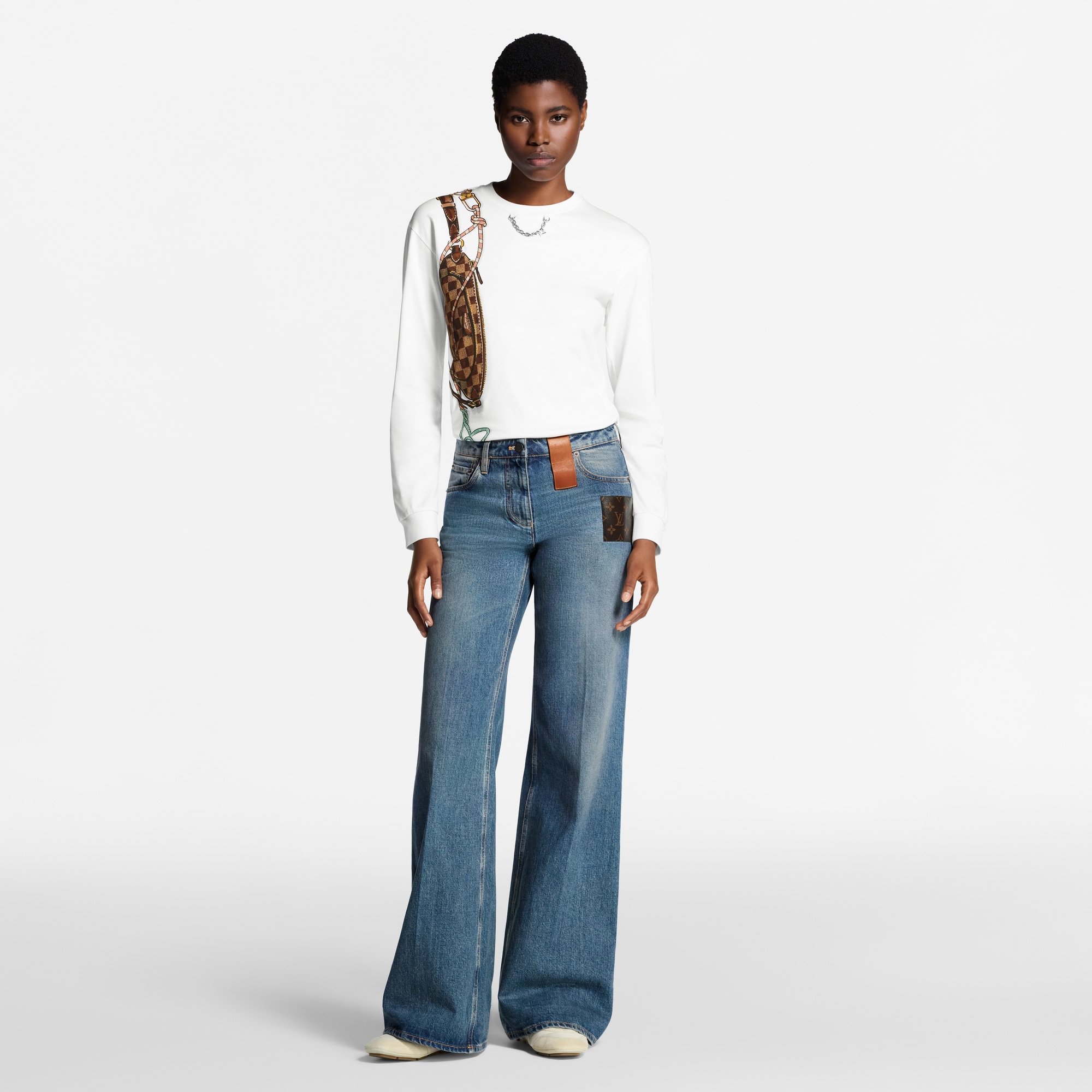 Keepit 印花長袖 T 恤  in 女士