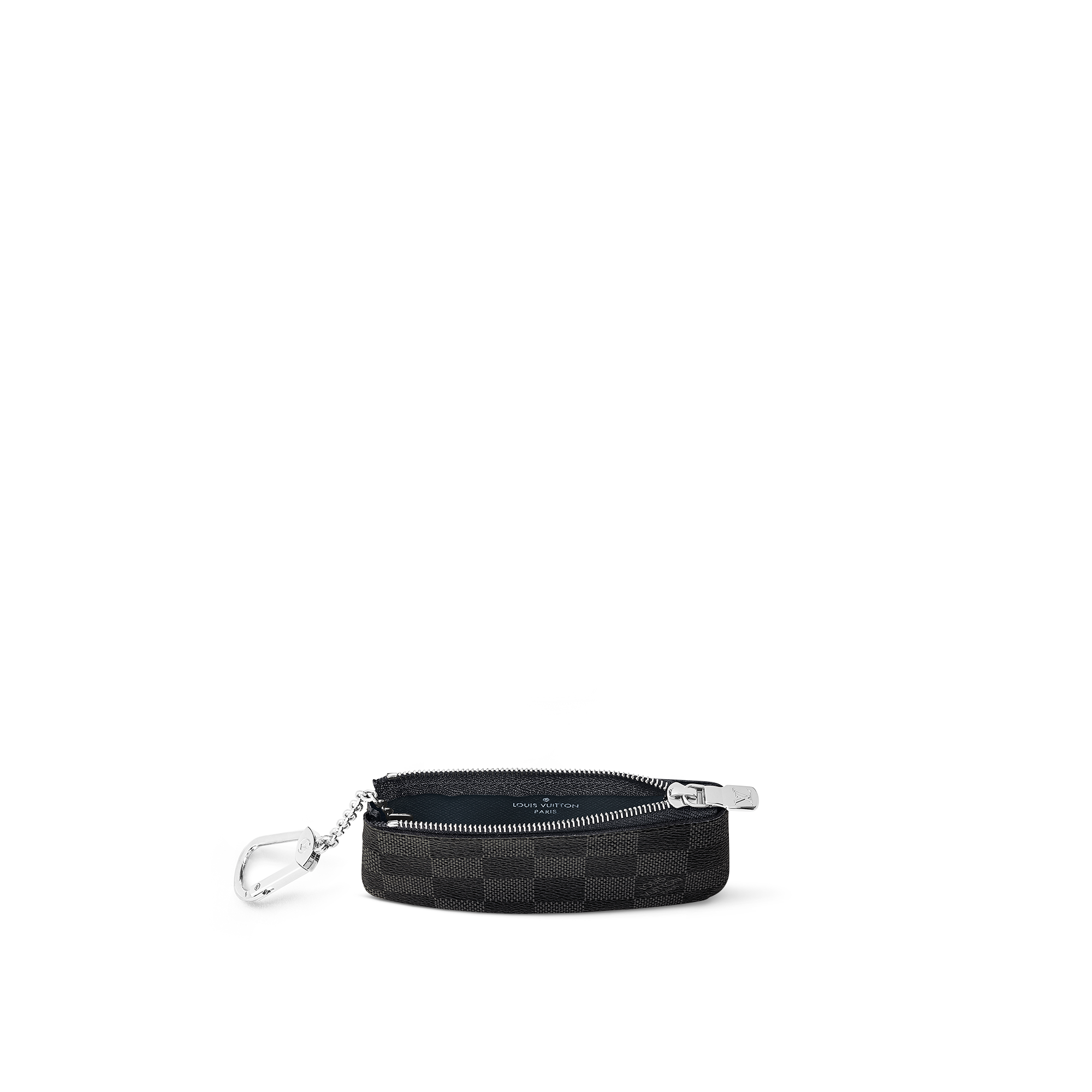 鎖匙零錢包 Damier Graphite 帆布 in Super Lucky Day