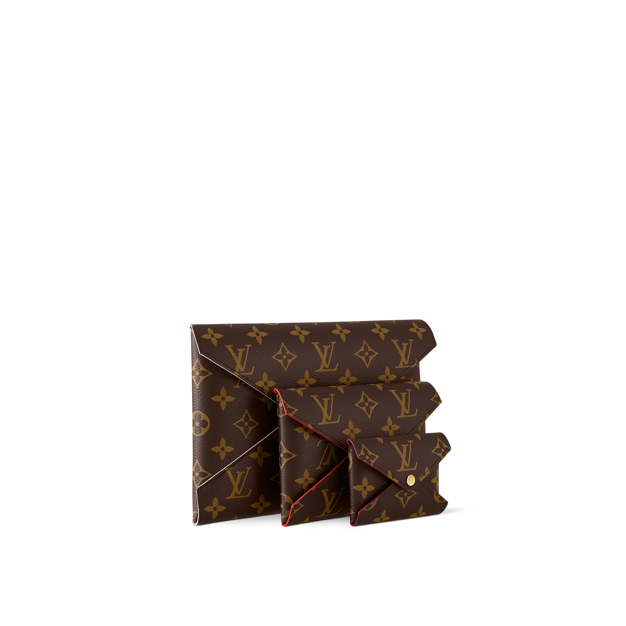 Kirigami Pochette Monogram Canvas in Women