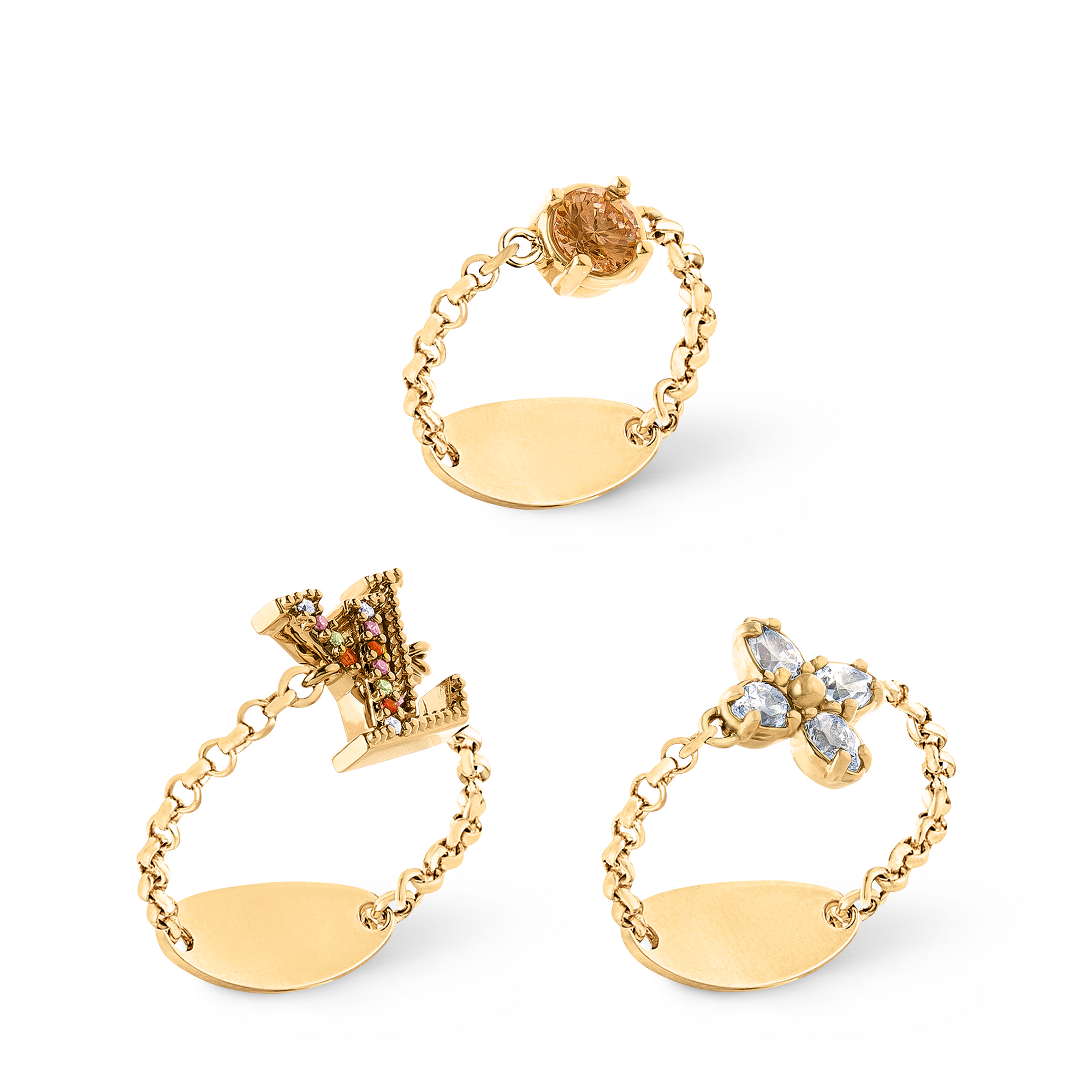 Lady LV Ring Set . in Women