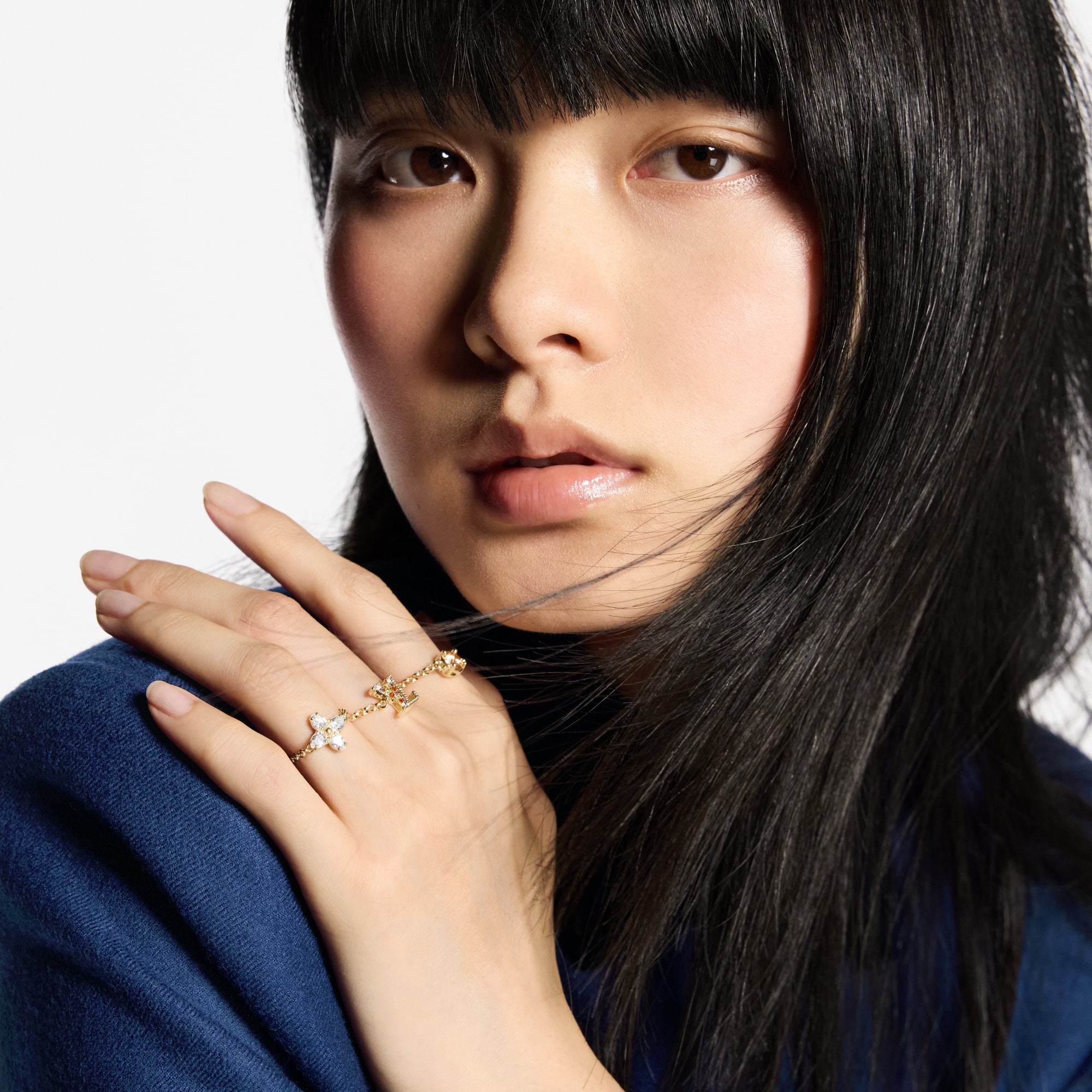 Lady LV Ring Set . in Women