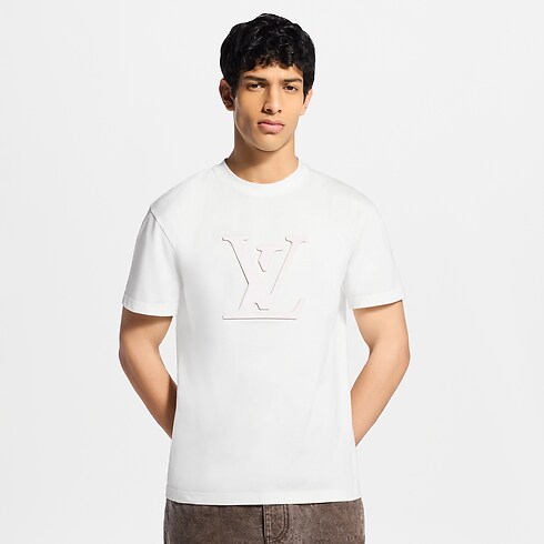 激光切割標誌 T 恤 in 男士's 時裝系列 T 恤及馬球衫 collections by Louis Vuitton (產品縮放)