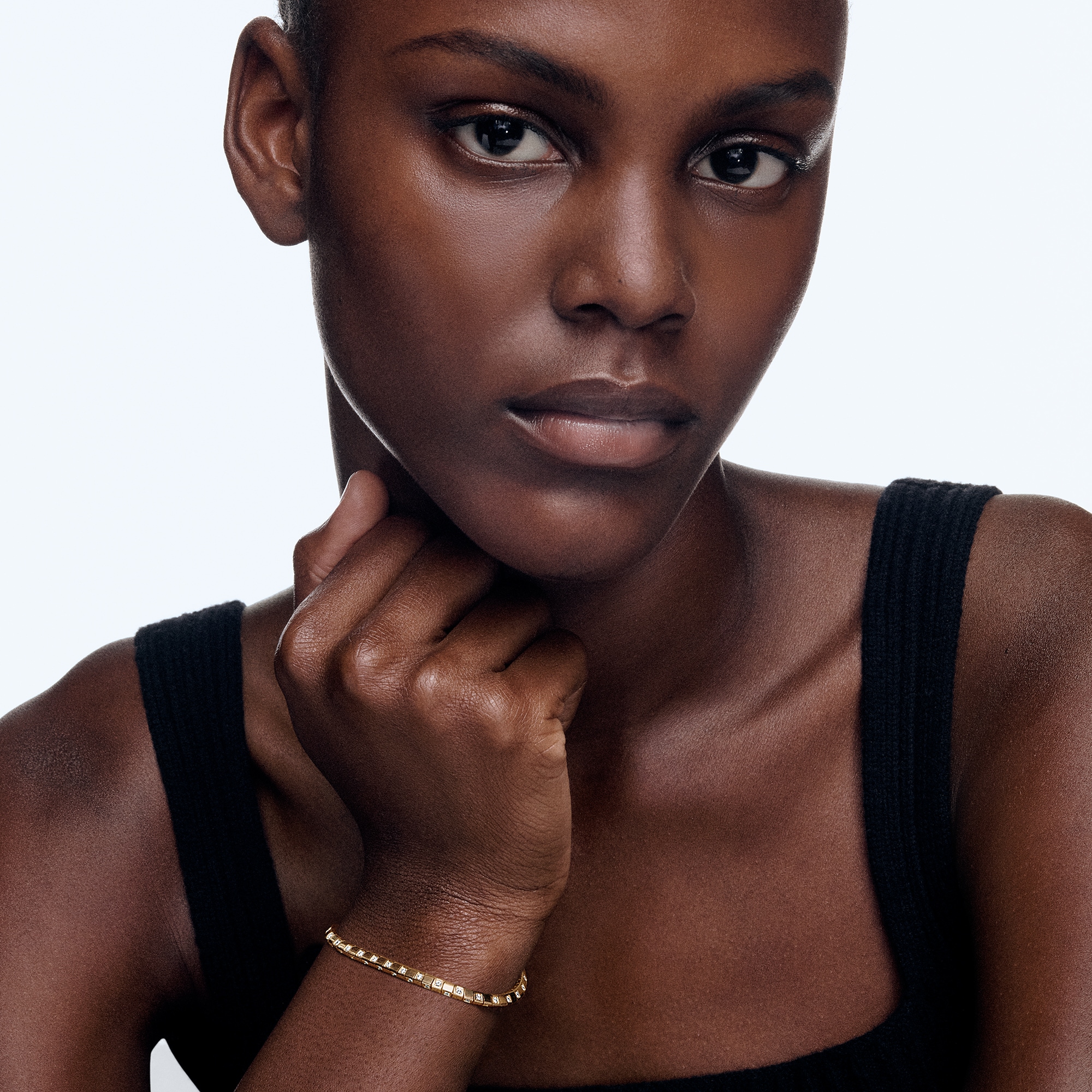 Le Damier de Louis Vuitton Bracelet, Yellow Gold and Diamonds  in Jewellery