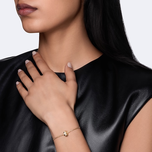 Le Damier de Louis Vuitton Chain Bracelet, Yellow Gold and Diamonds in Jewellery's Categories Bracelets collections by Louis Vuitton (Product zoom)