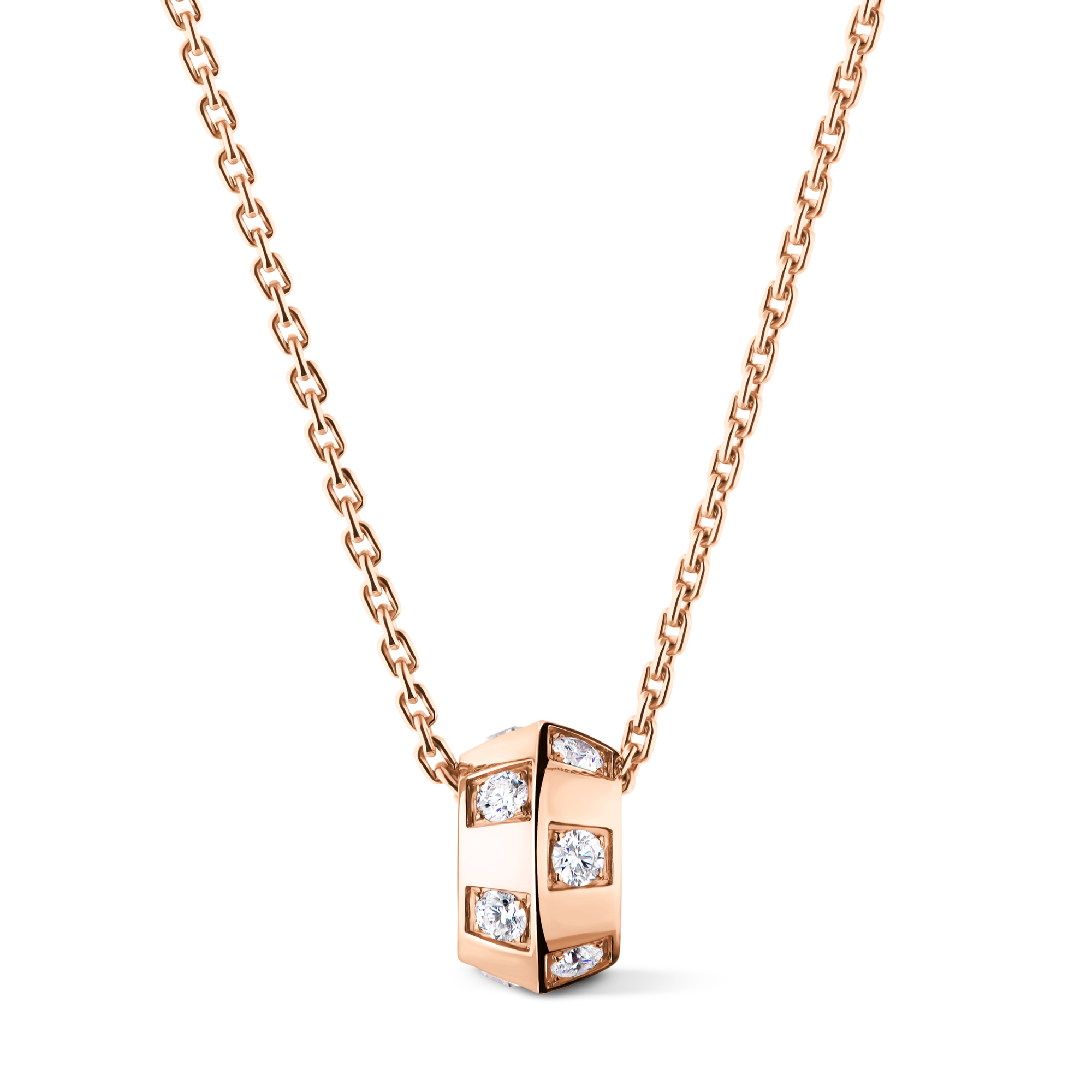 Le Damier de Louis Vuitton 吊墜 - 配玫瑰K金及鑽石  in 珠寶系列