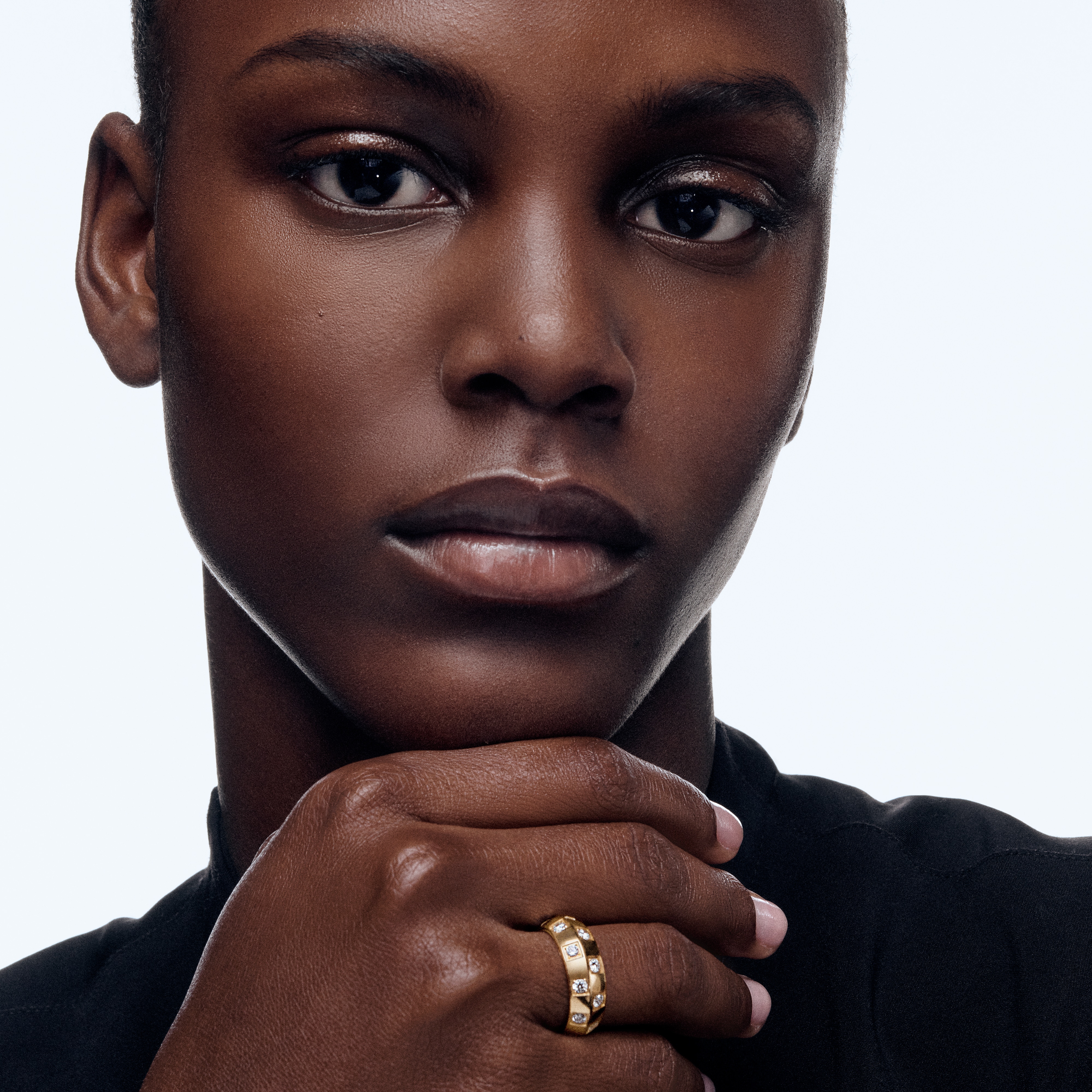 Le Damier de Louis Vuitton Ring, Yellow Gold and Diamonds  in Jewellery