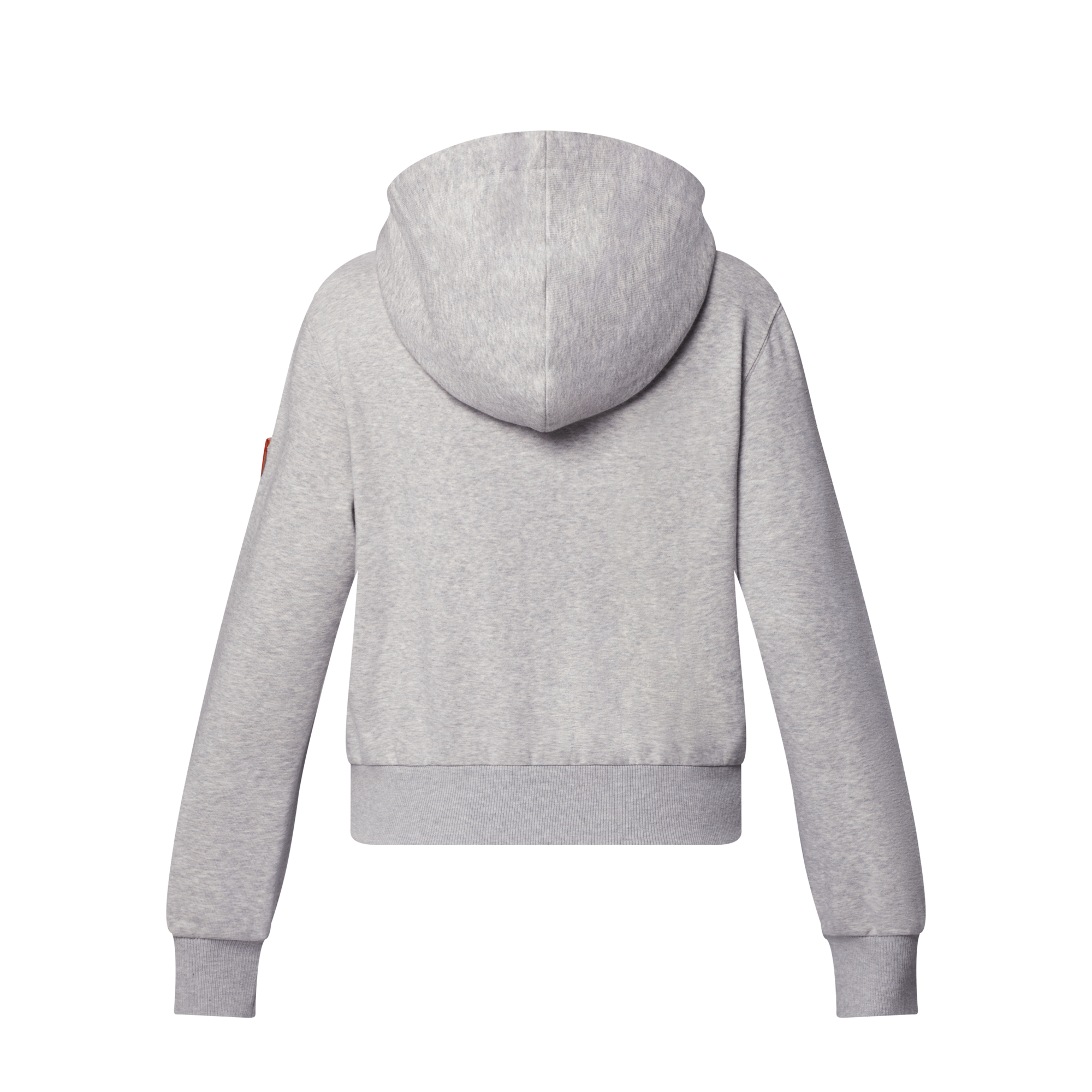 Leather Accent Hoodie  in Women