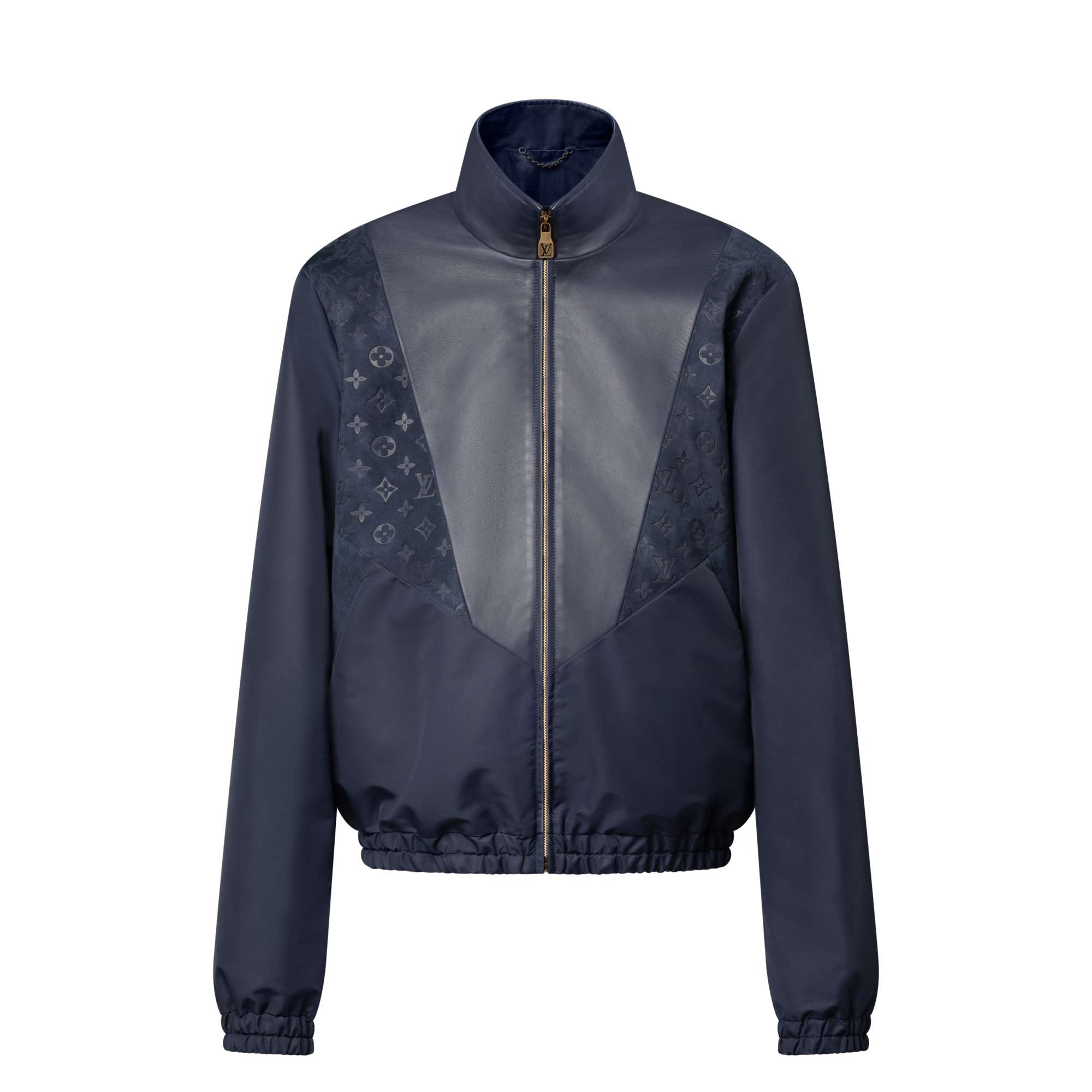 混合皮革運動上衣  in 男士