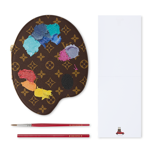 Leonardo Painter Kit Carnets de Palace . in Trunks, Travel and Home's Library and Stationery Office and Writing collections by Louis Vuitton (Product zoom)