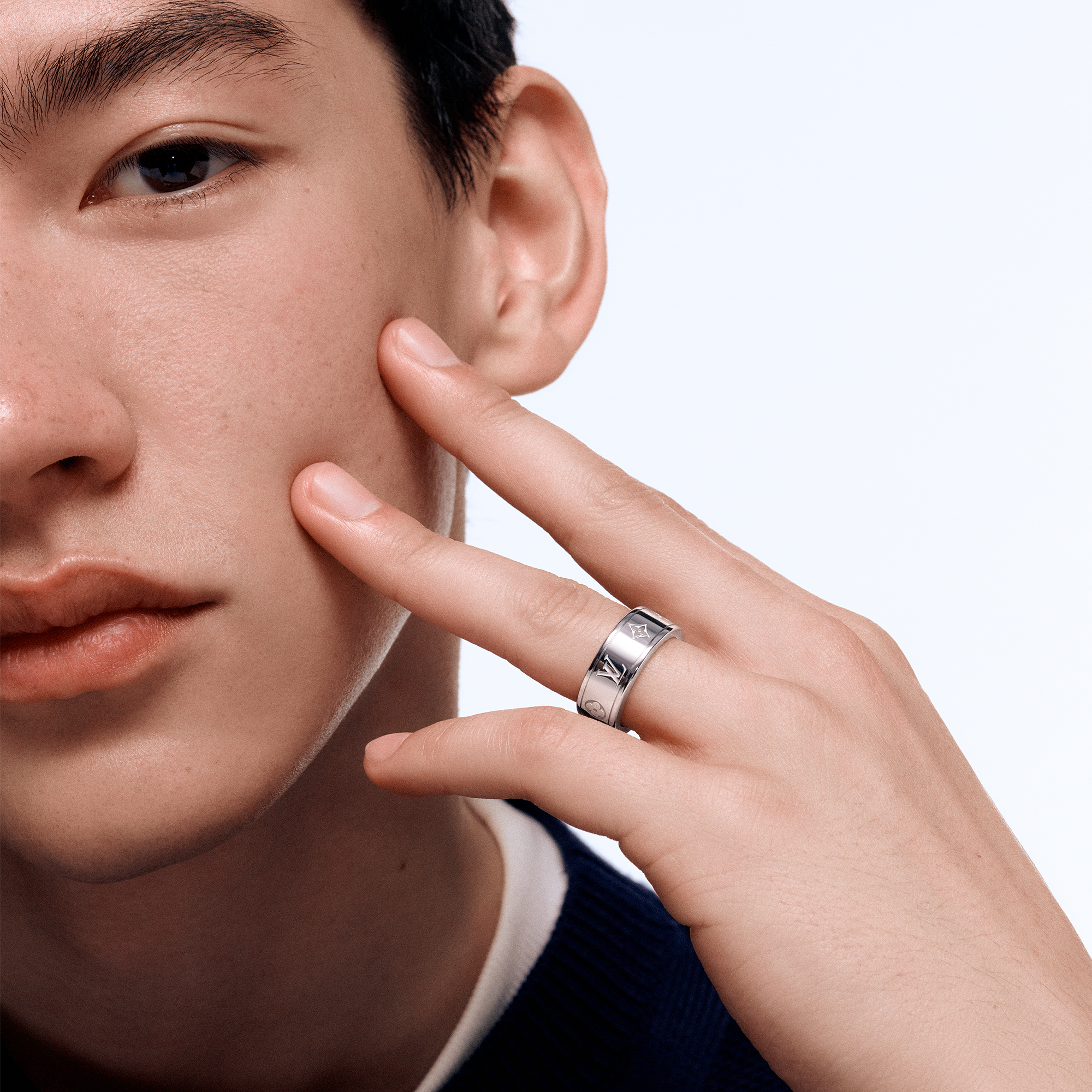 Les Gastons Vuitton Small Ring, White Gold  in Jewellery