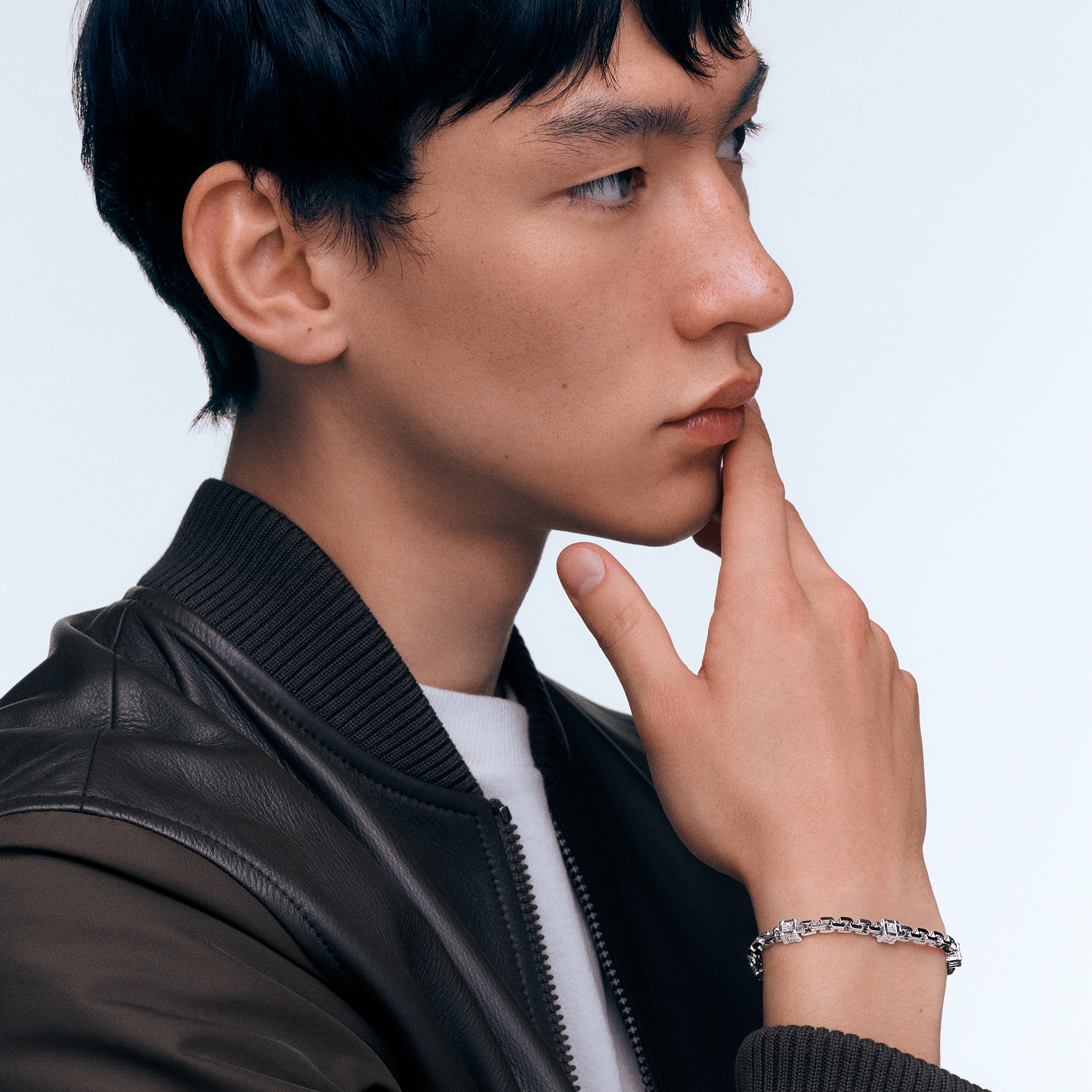 Les Gastons Vuitton Trunk 手鐲 - 配白K金及鑽石  in 珠寶系列