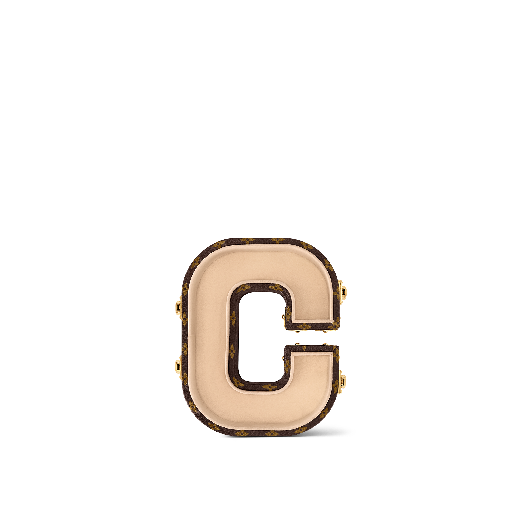 Letter Trunk C Monogram Canvas in Les Extraordinaires