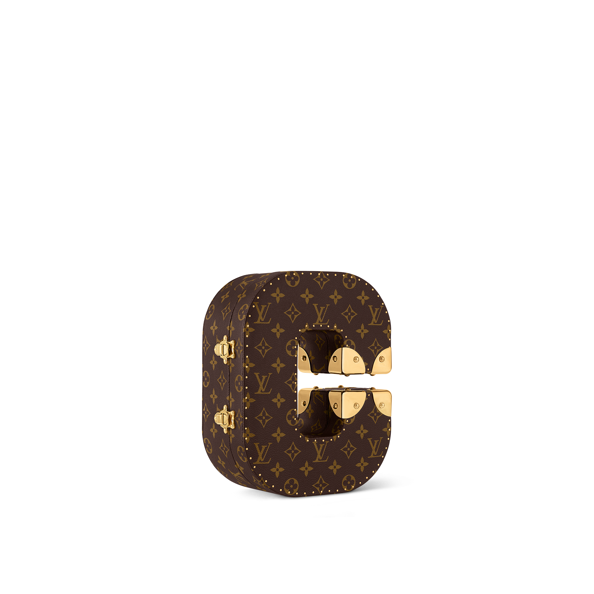 Letter Trunk C Monogram Canvas in Les Extraordinaires