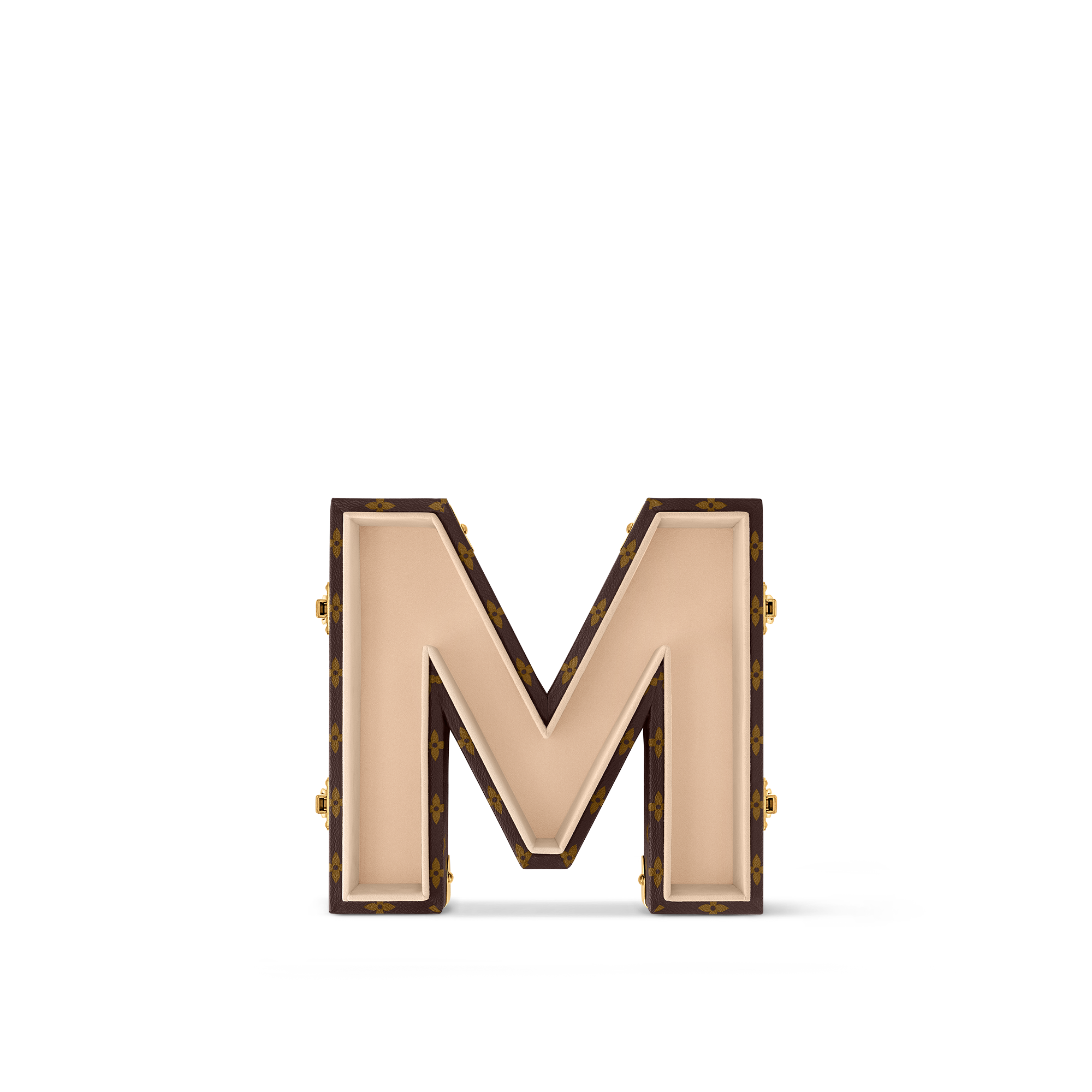 Letter Trunk M Monogram Canvas in Les Extraordinaires