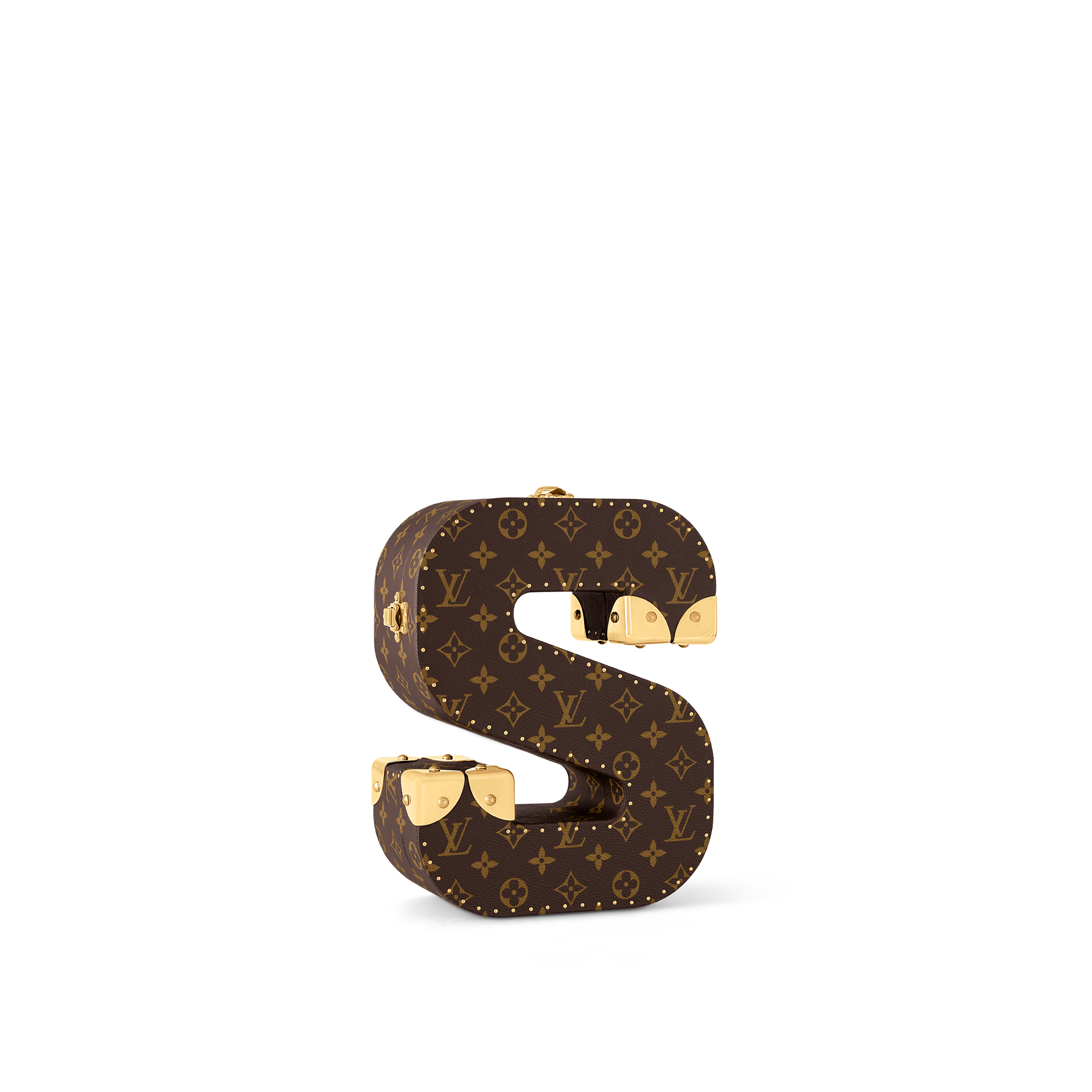 Letter Trunk S Monogram 帆布 in Les Extraordinaires