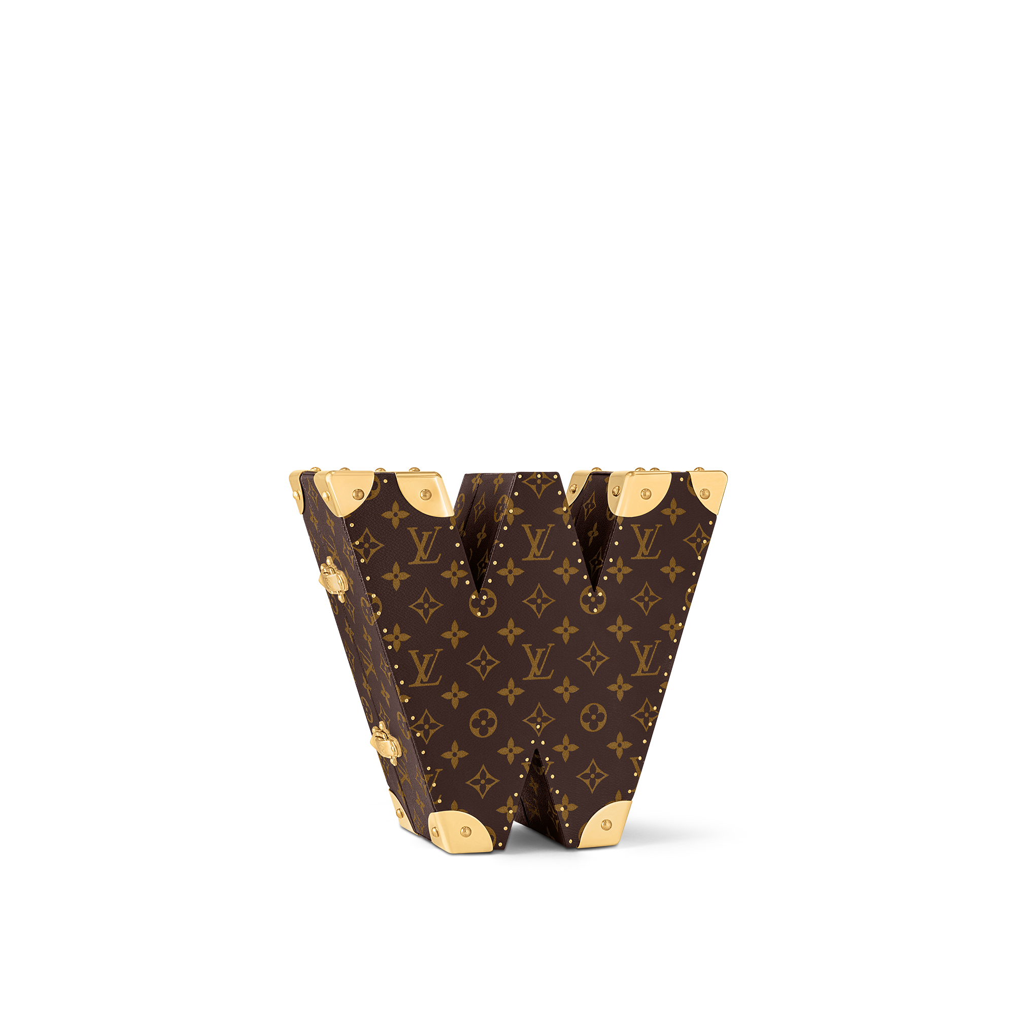 Letter Trunk W Monogram Canvas in Les Extraordinaires