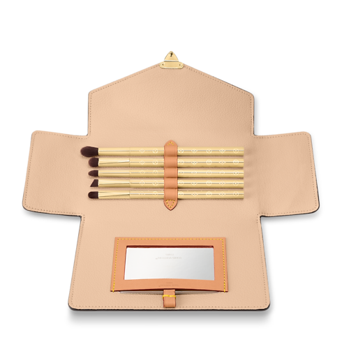 Lip and Eye Brush Set Monogram Canvas in Perfumes and Beauty's Makeup Tools and Accessories } collections by Louis Vuitton (Product zoom)