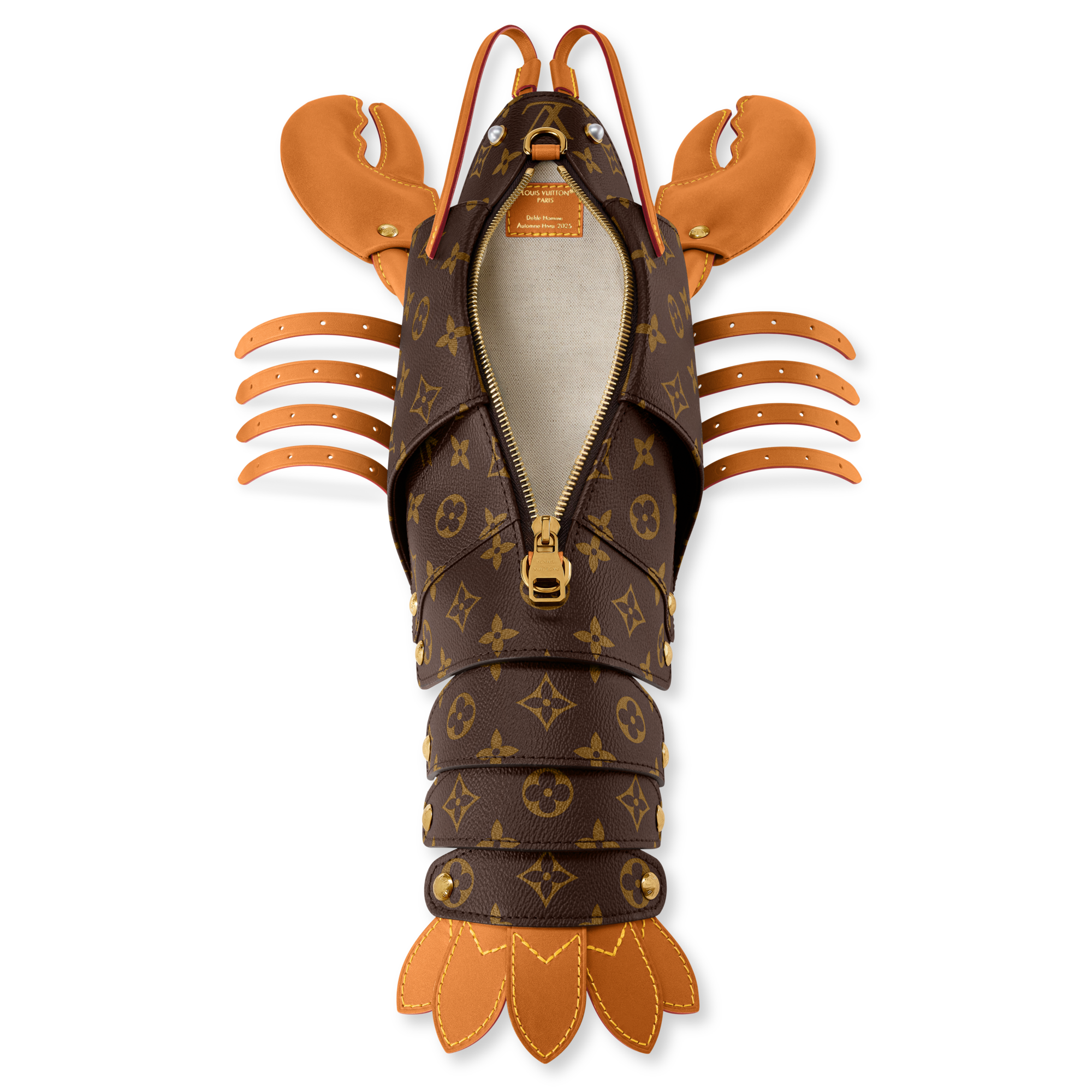 Lobster 可穿戴式銀包 Monogram 帆布 in 男士