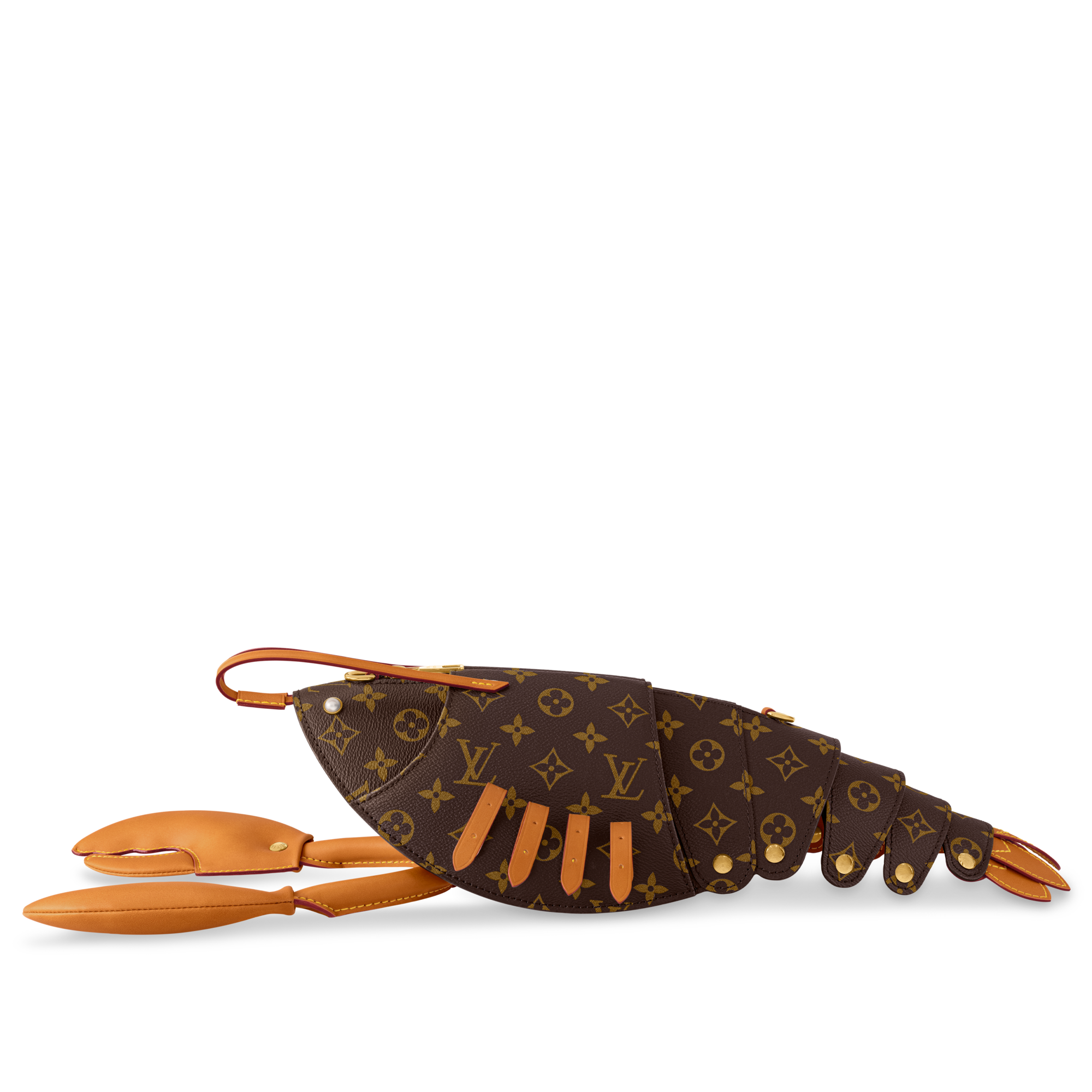 Lobster 可穿戴式銀包 Monogram 帆布 in 男士