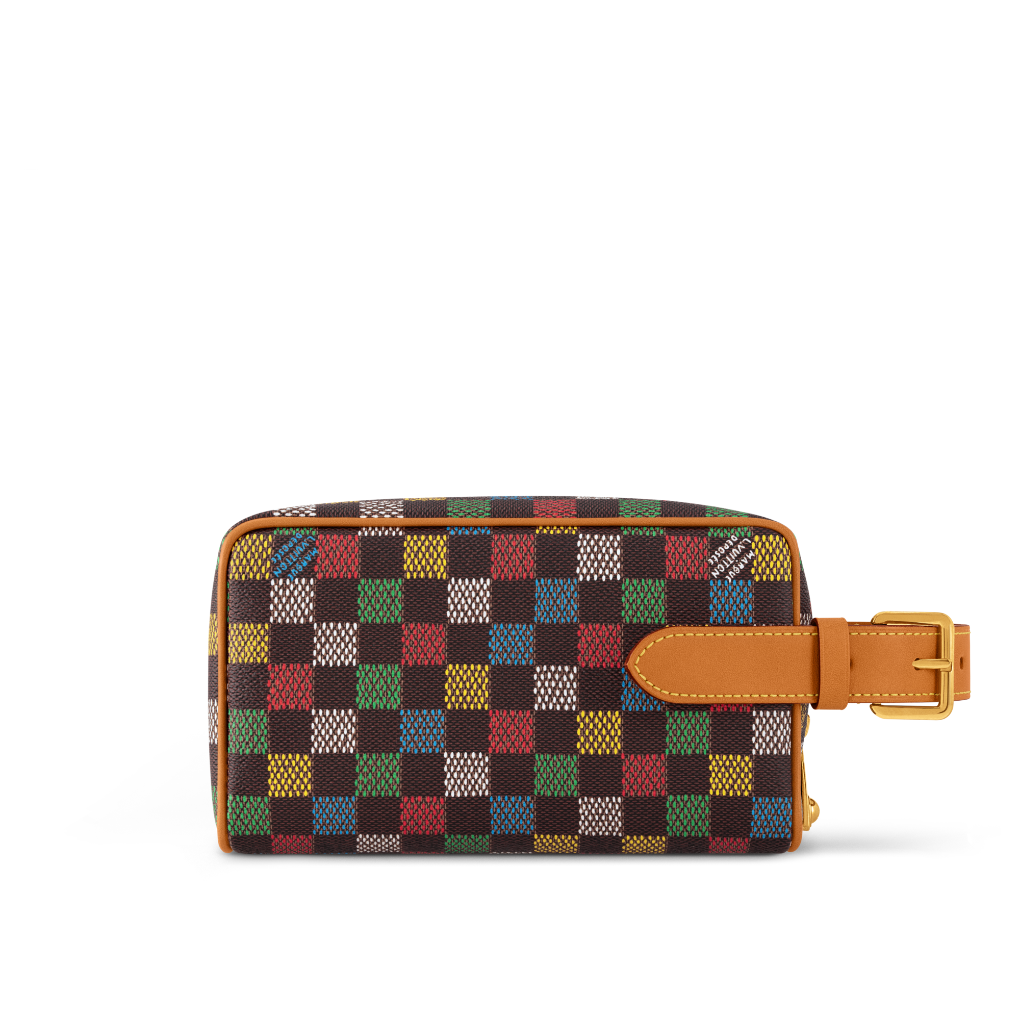 Locker Dopp Kit Damier Ebène 帆布 in 男士