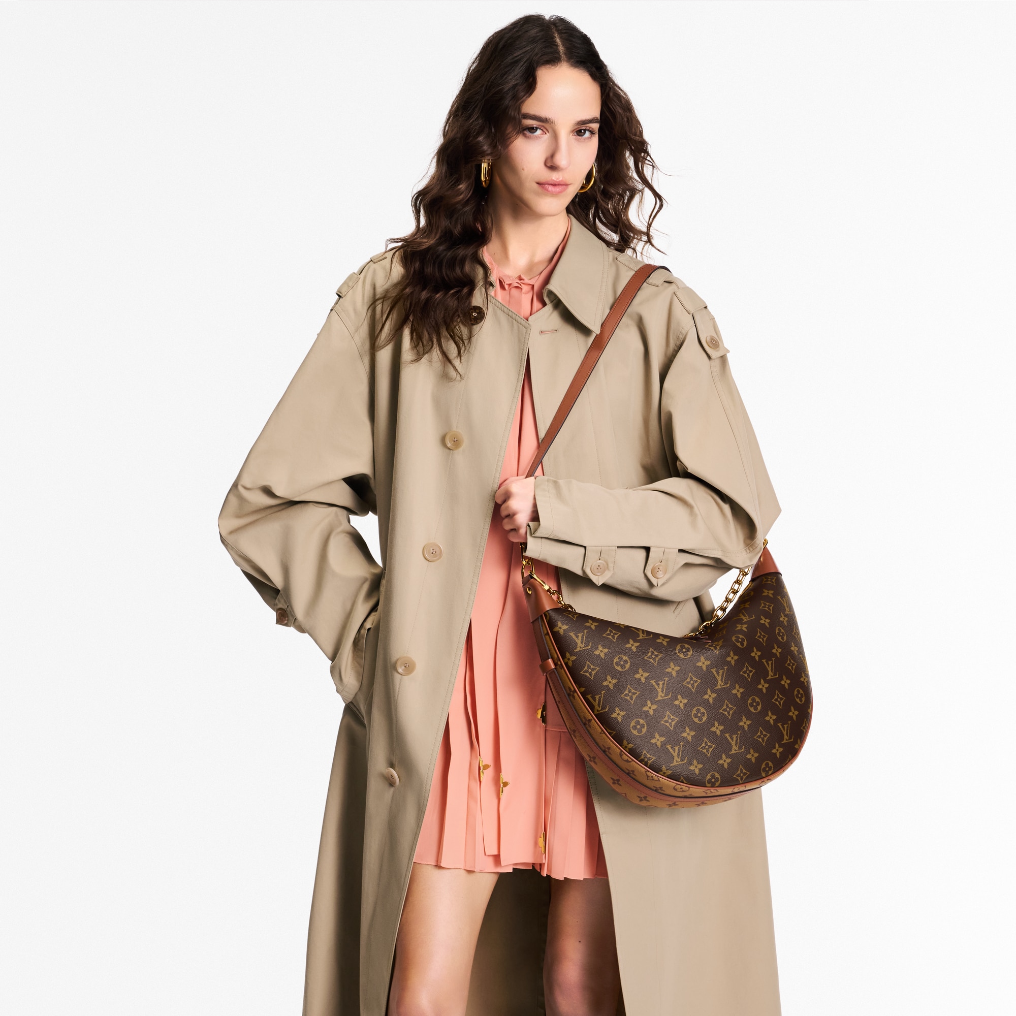 Loop Hobo Monogram 帆布 in 女士