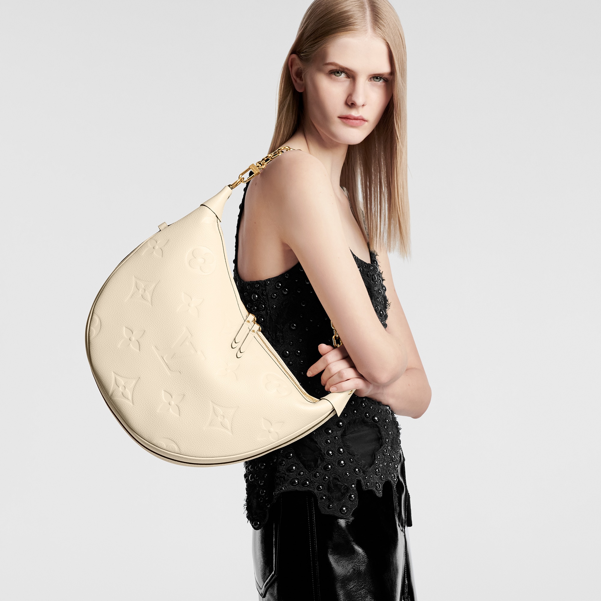 Loop Hobo Monogram Empreinte 皮革 in 精選禮品