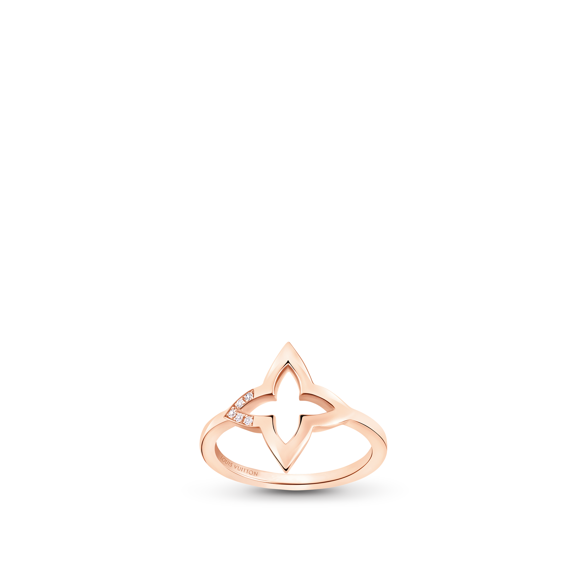 Silhouette Blossom 戒指 - 配玫瑰K金及鑽石  in 珠寶系列