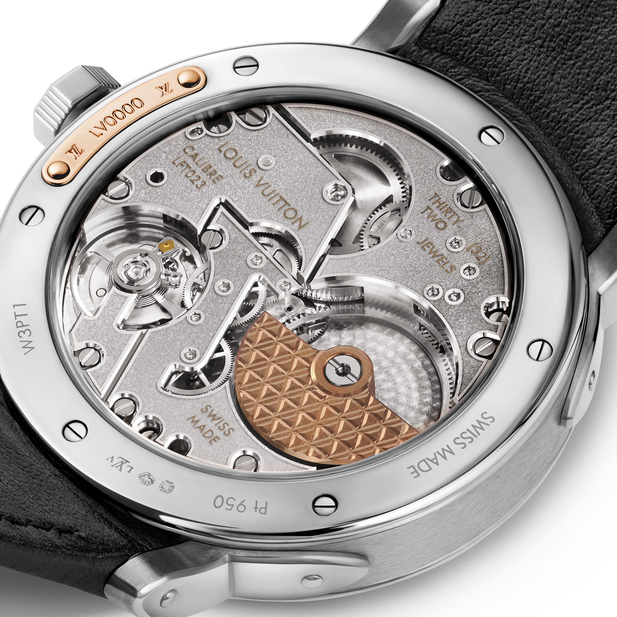 Louis Vuitton Escale, Automatic, 39mm, Platinum  in Watches