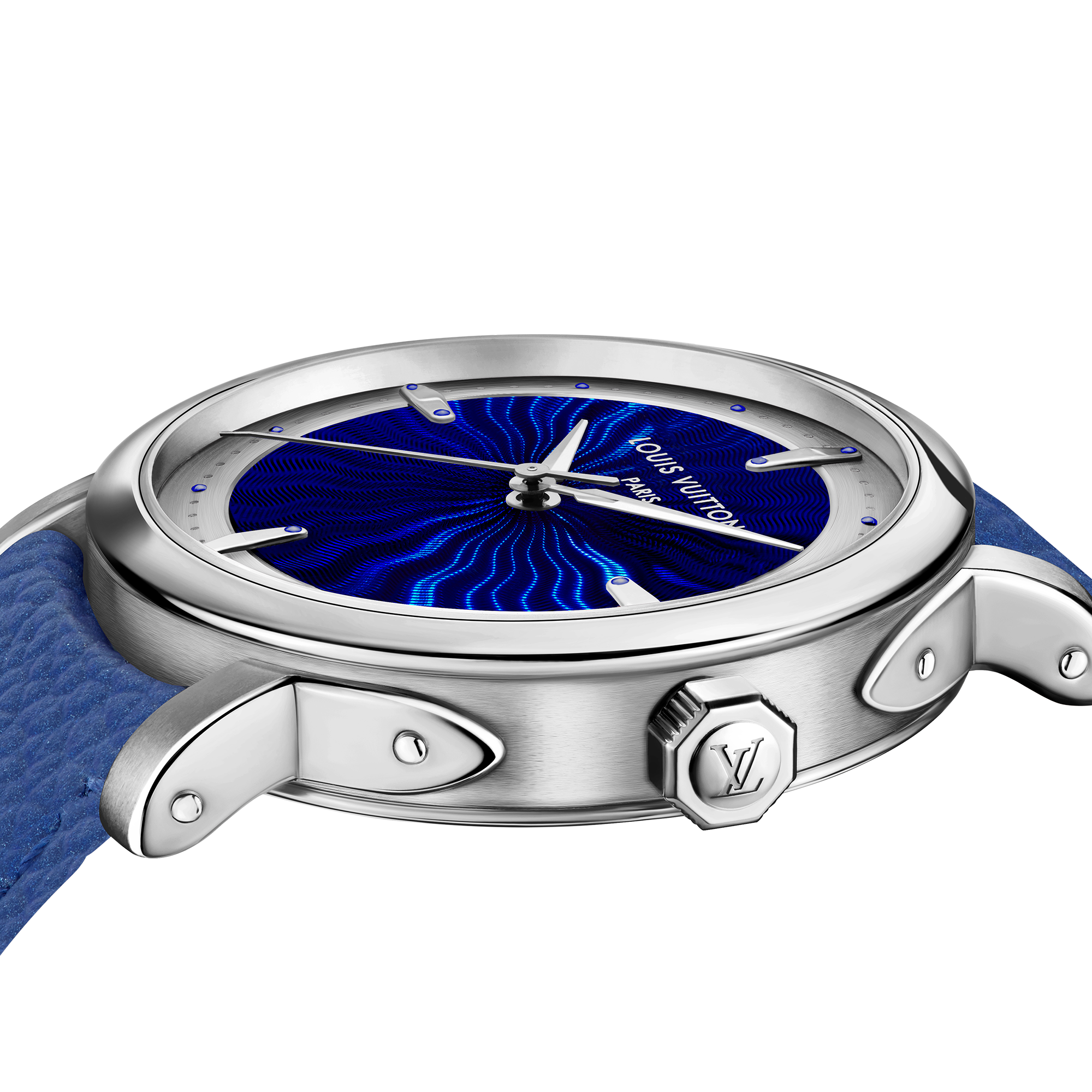 Louis Vuitton Escale, Automatic, 39mm, Platinum  in Watches