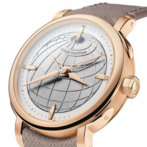 Louis Vuitton Escale Twin Zone,自動機芯,40毫米,玫瑰金 in 腕錶系列's 腕錶總覽 } collections by Louis Vuitton (產品縮放)