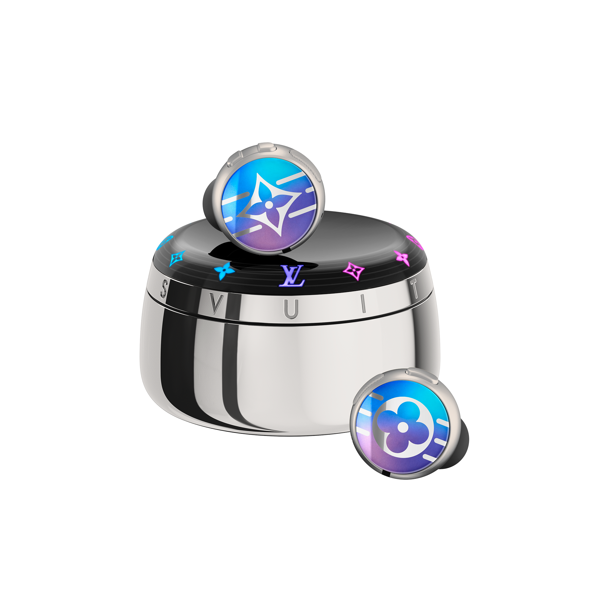 Louis Vuitton Horizon Light Up Earphones - Blue-to-Violet Gradient  in Trunks, Travel and Home