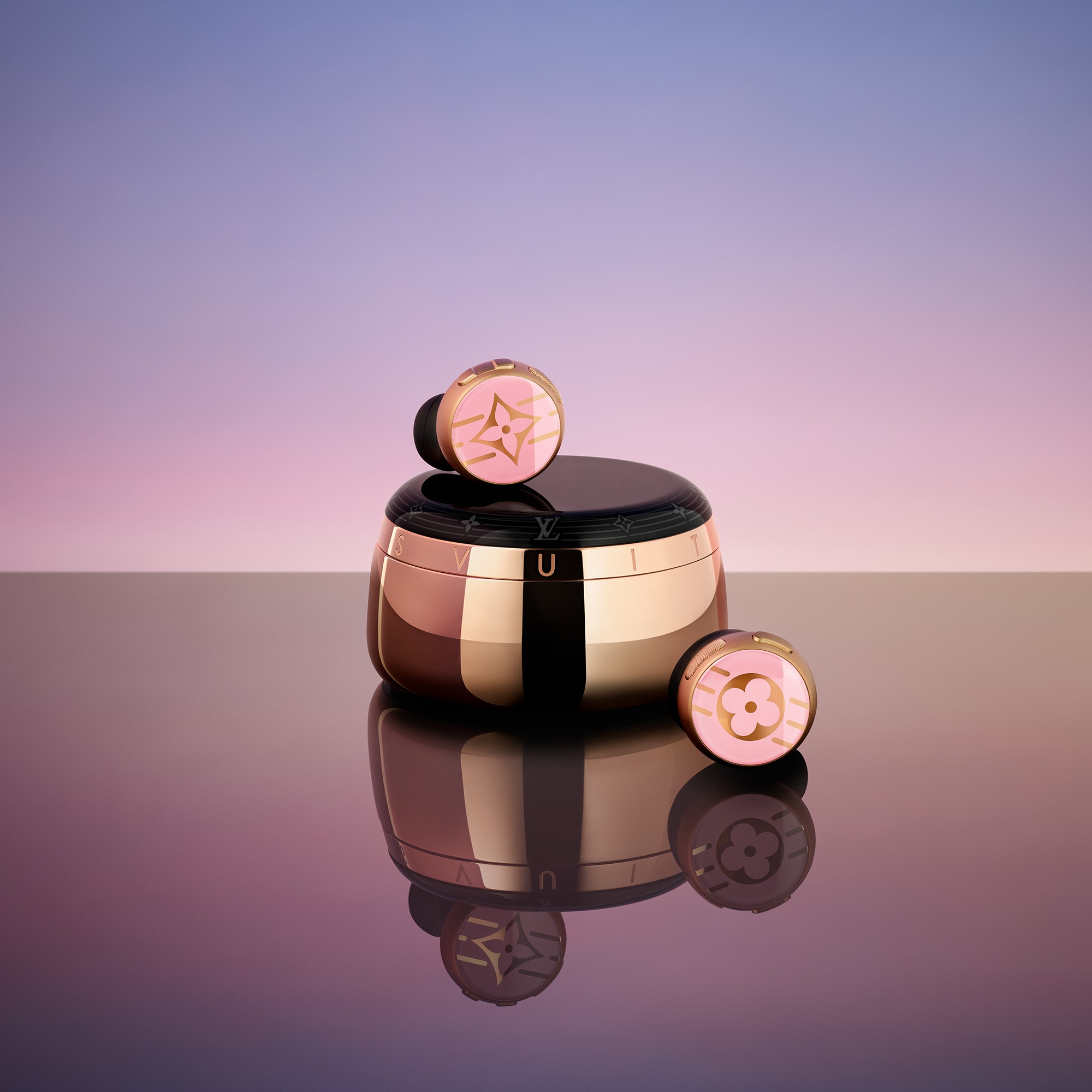 Louis Vuitton Horizon Light Up 耳機 – 粉紅色  in 行李箱、旅行用品及家居精品