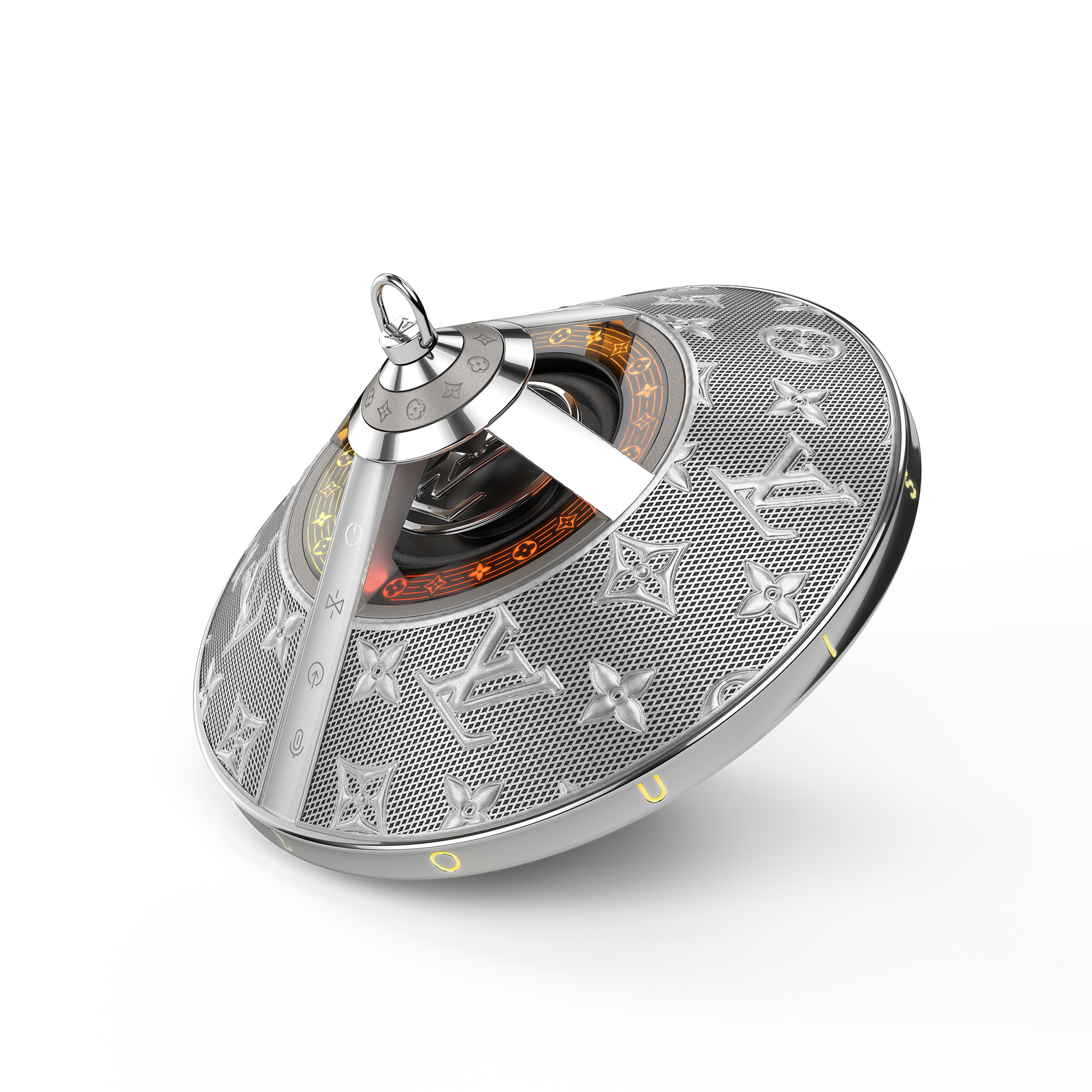 Louis Vuitton Horizon Light Up Speaker Silver  in Trunks, Travel and Home