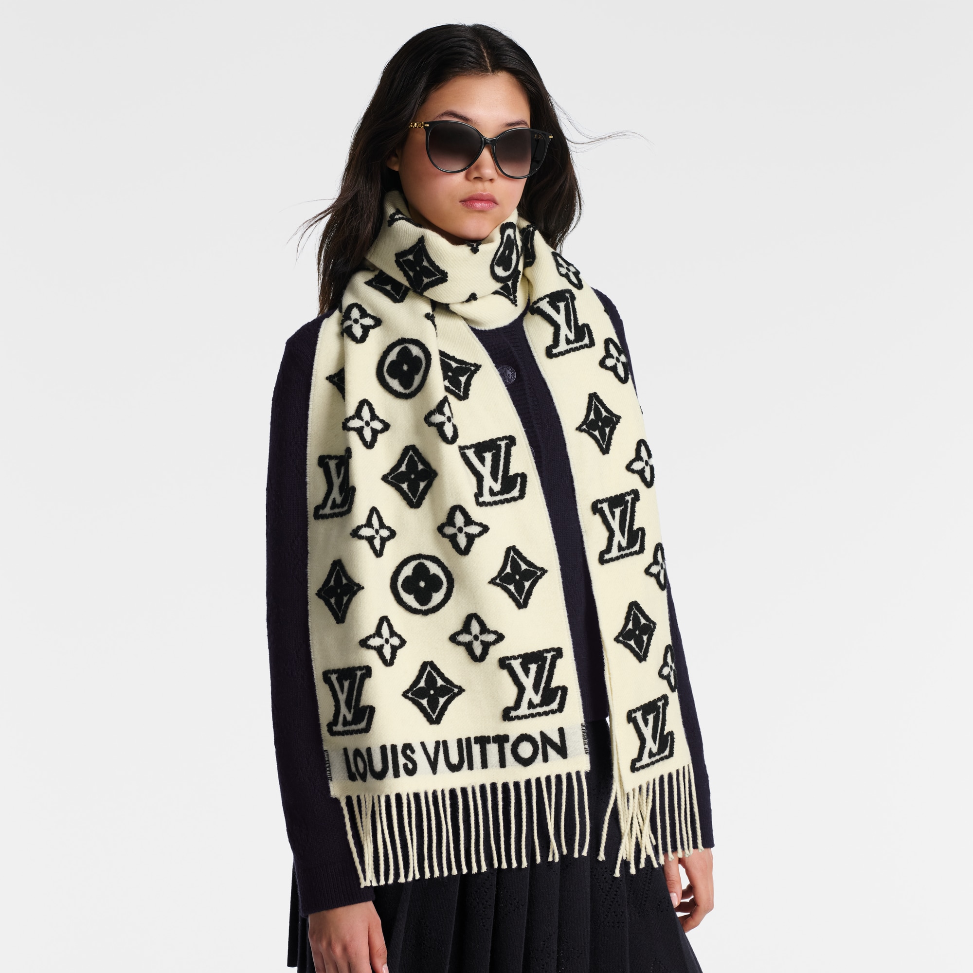 LV 3D Scarf . in Women