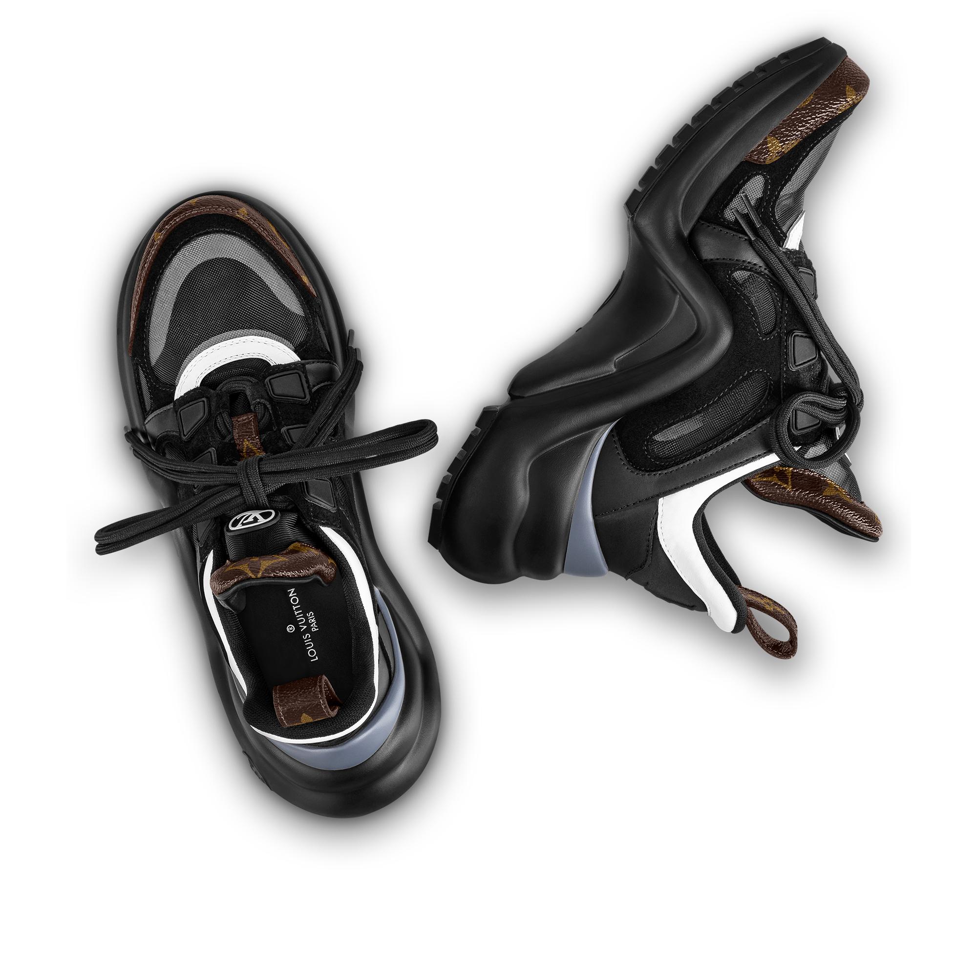 lv archlight sneaker black