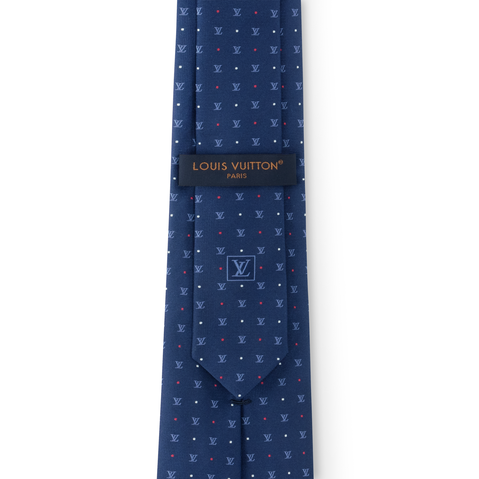 LV Blason Dots Tie . in Men