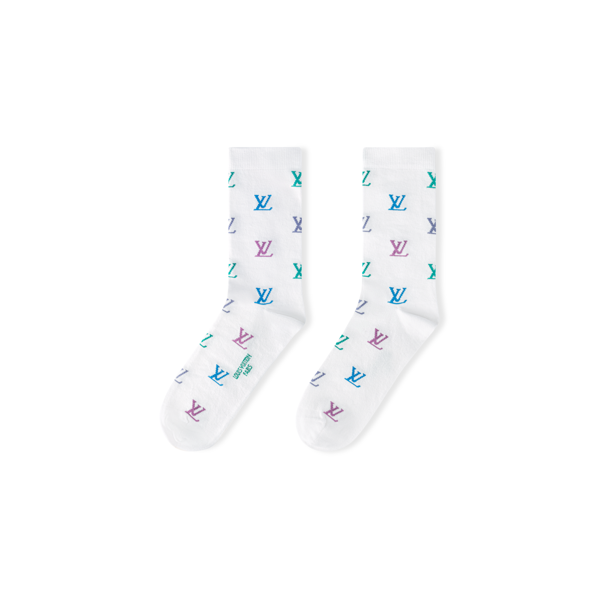 LV Blason Shading Socks . in Men