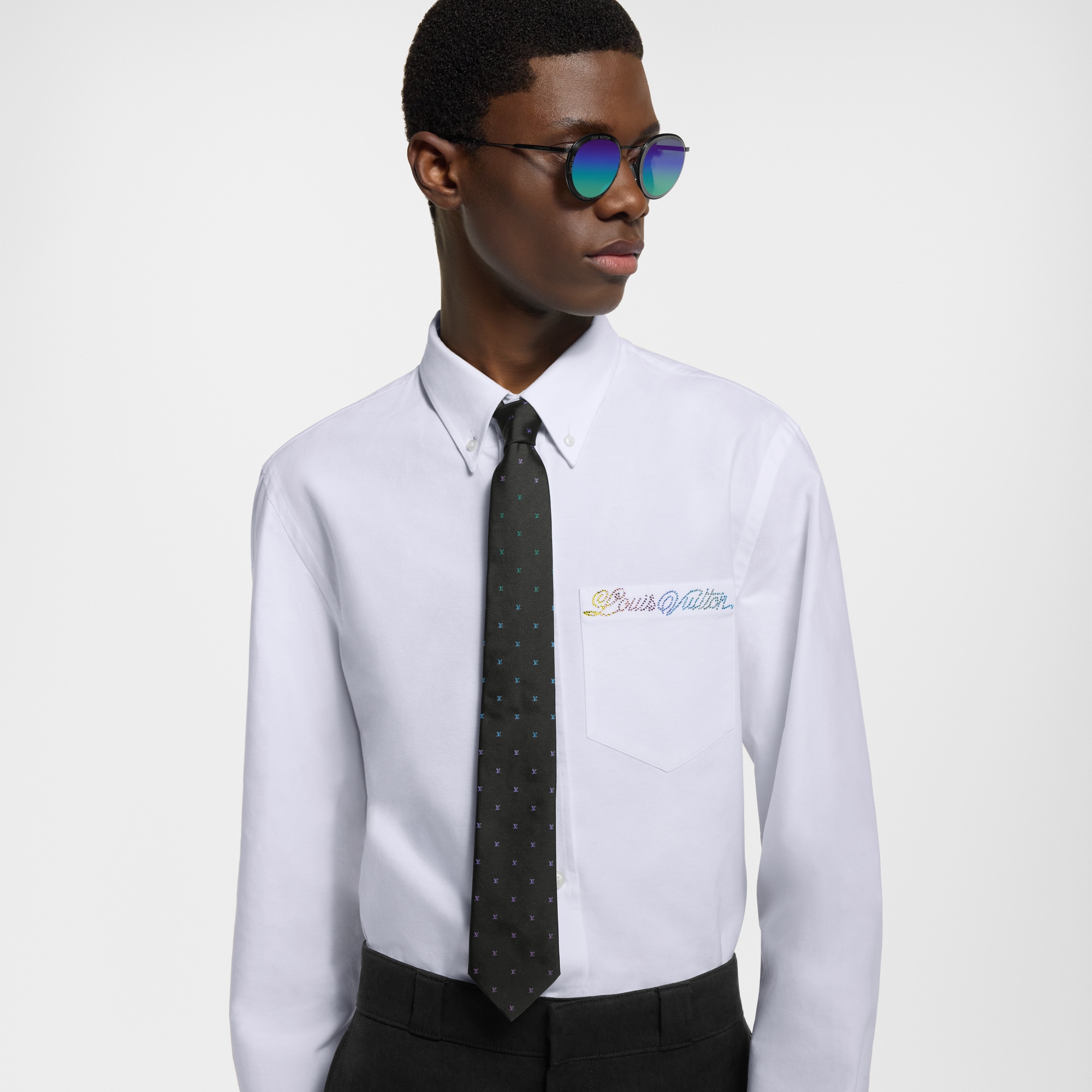 LV Blason Shading 領帶 . in 男士