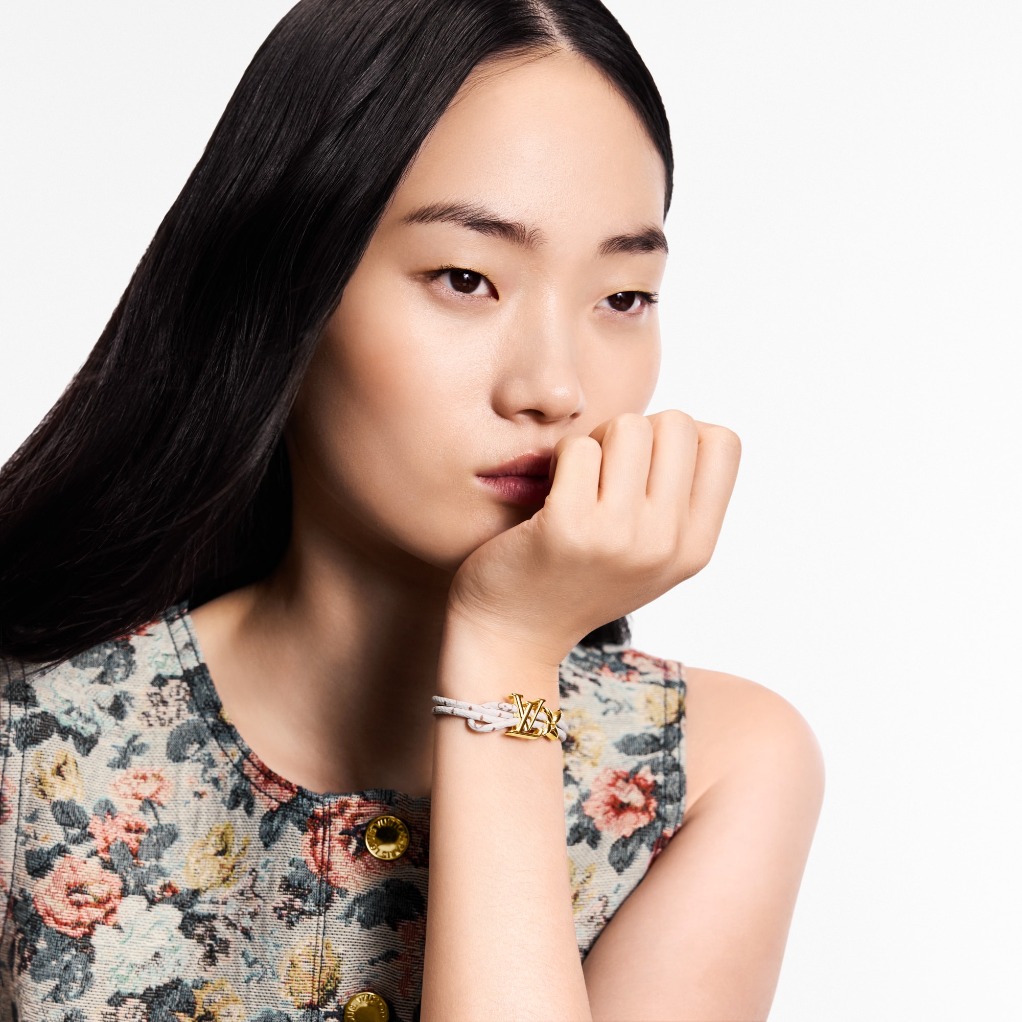 LV Bloom Bracelet Monogram Canvas in Women