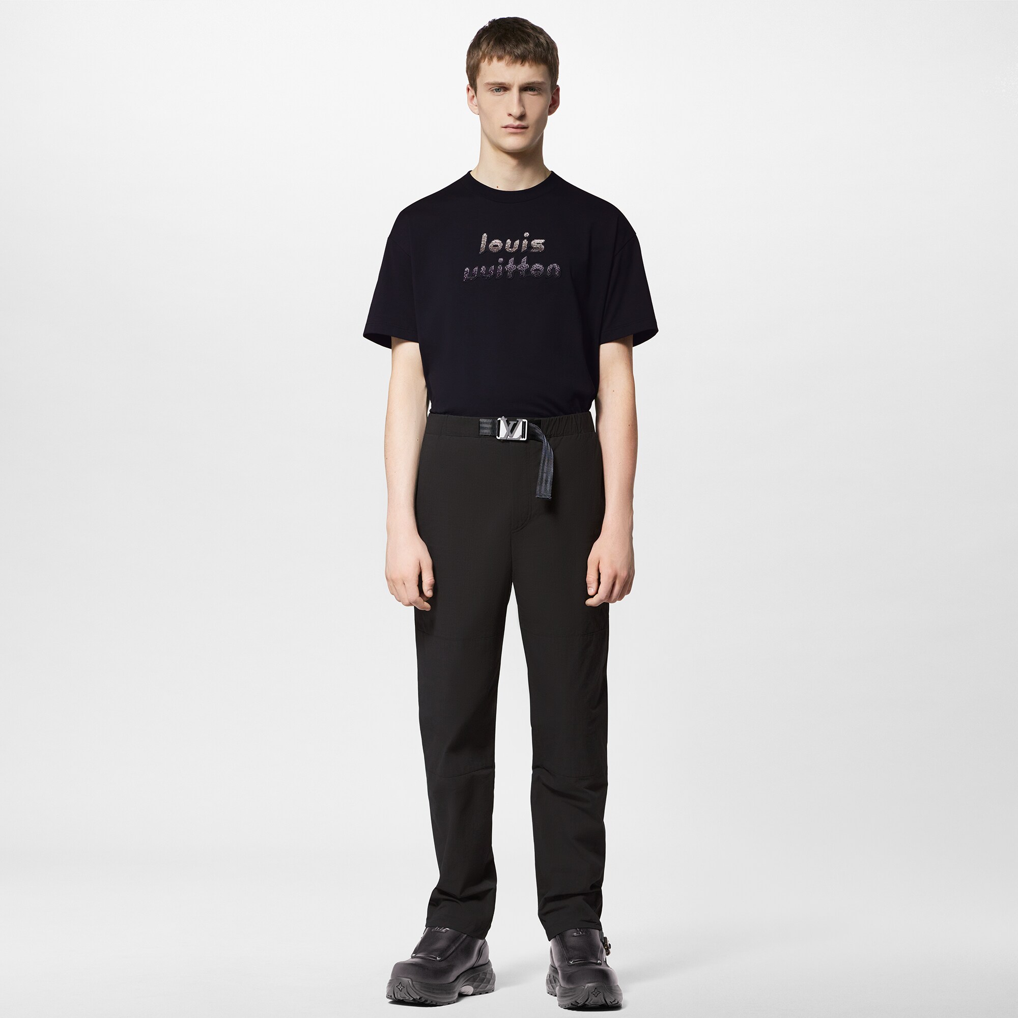 Lv Buckle Technical Trackpants - Ready to Wear | LOUIS VUITTON