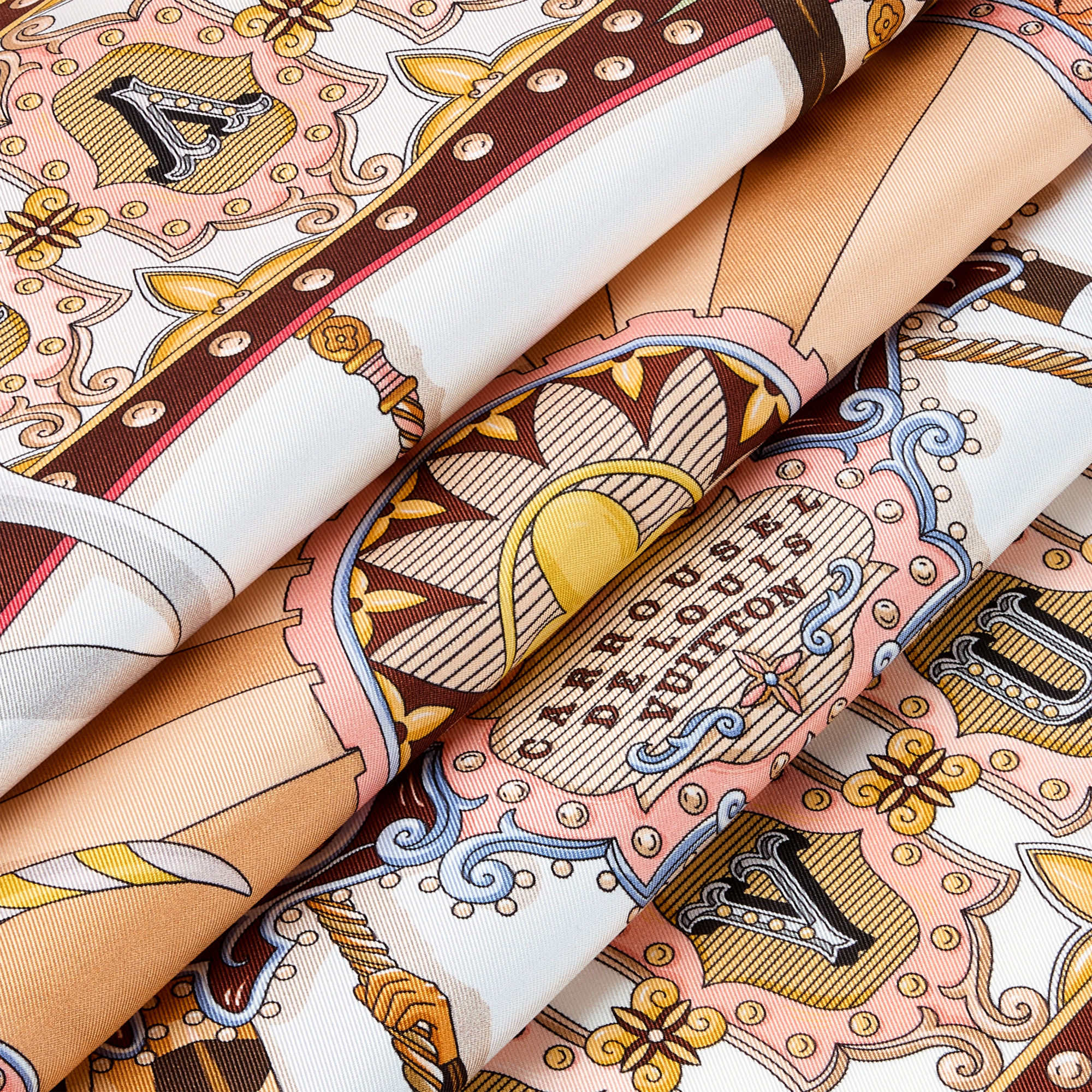 LV Carrousel 90方巾 . in 女士