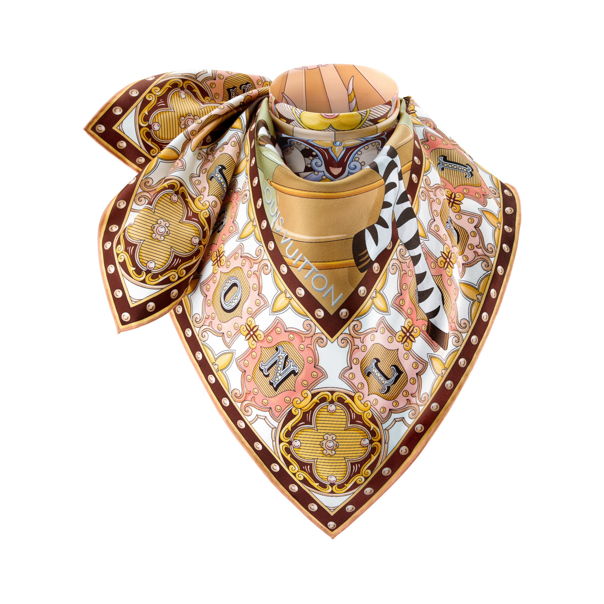 LV Carrousel 90方巾 . in 女士