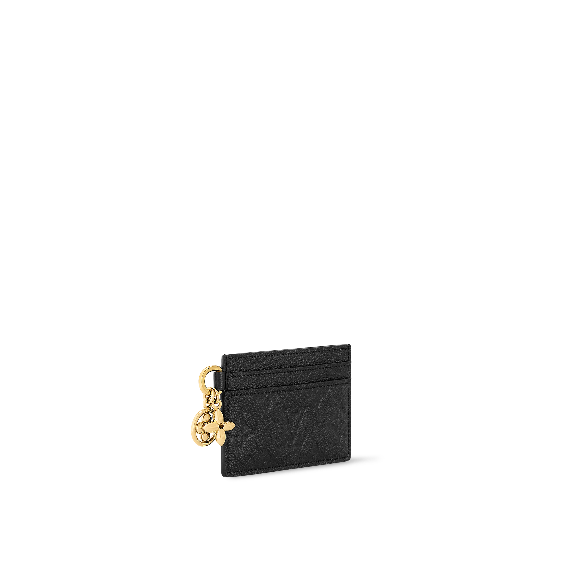 LV Charms Card Holder Monogram Empreinte Leather in Women