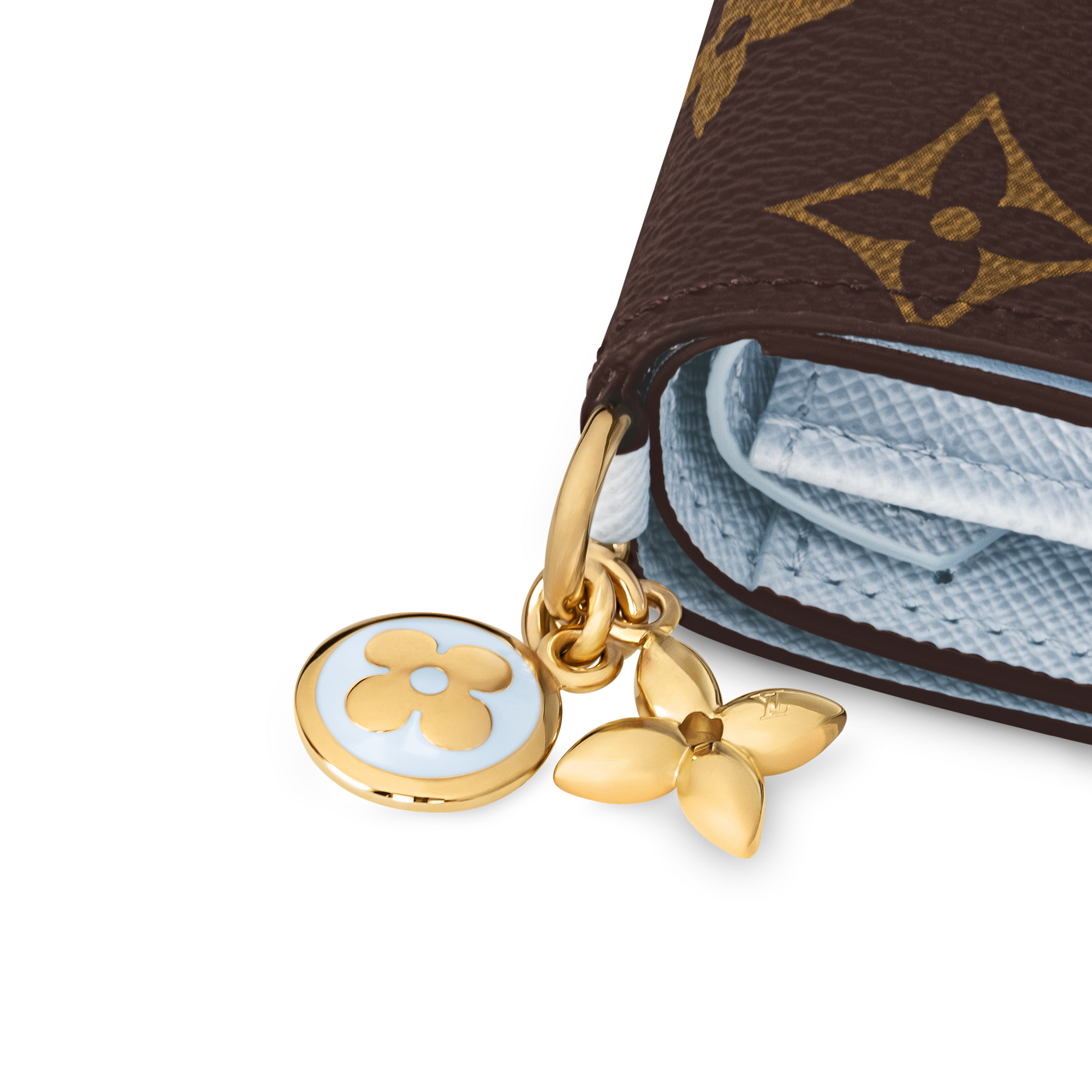 LV Charms 口袋銀包 Monogram 帆布 in 女士