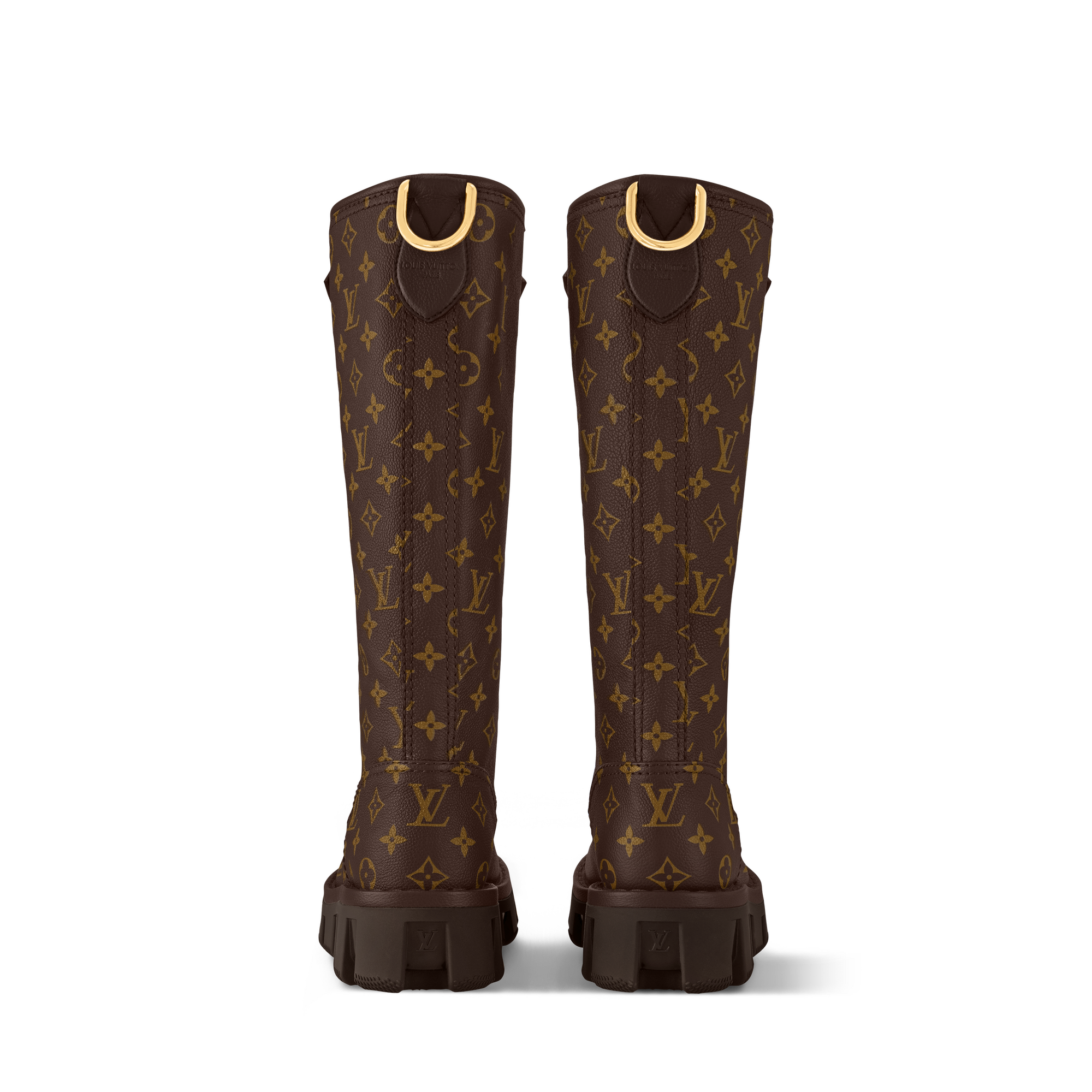 LV Checker High Boot  in Men